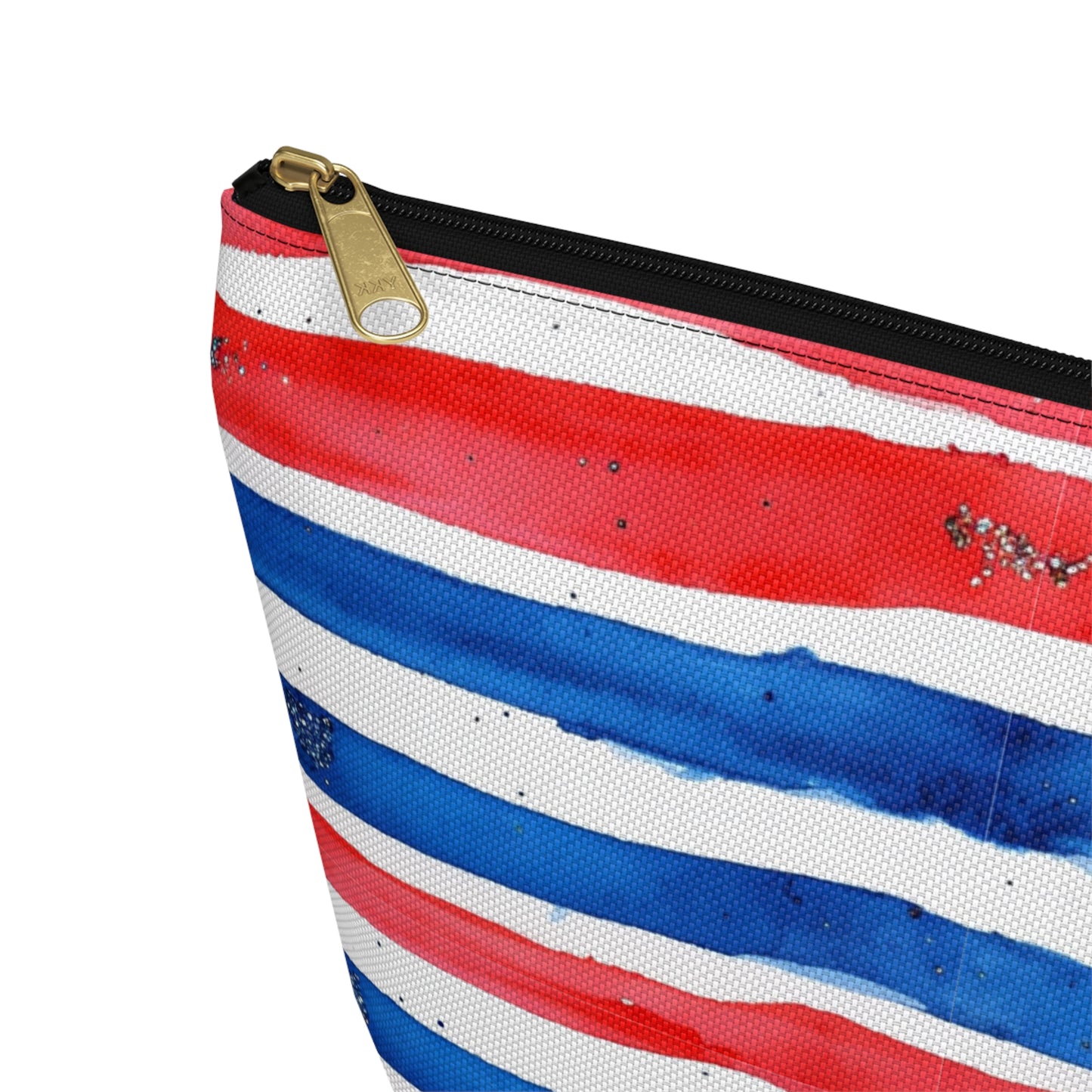 Buffalo Bills Watercolor Striped Accessory Pouch w T-bottom