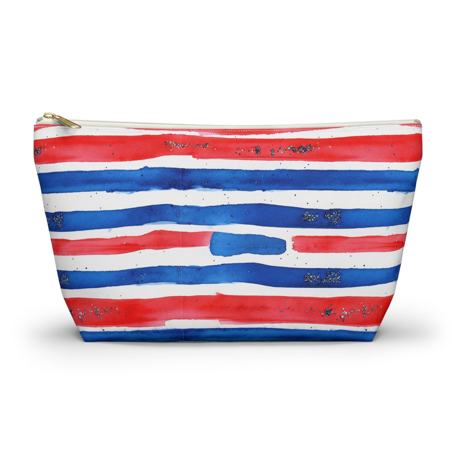 Buffalo Bills Watercolor Striped Accessory Pouch w T-bottom