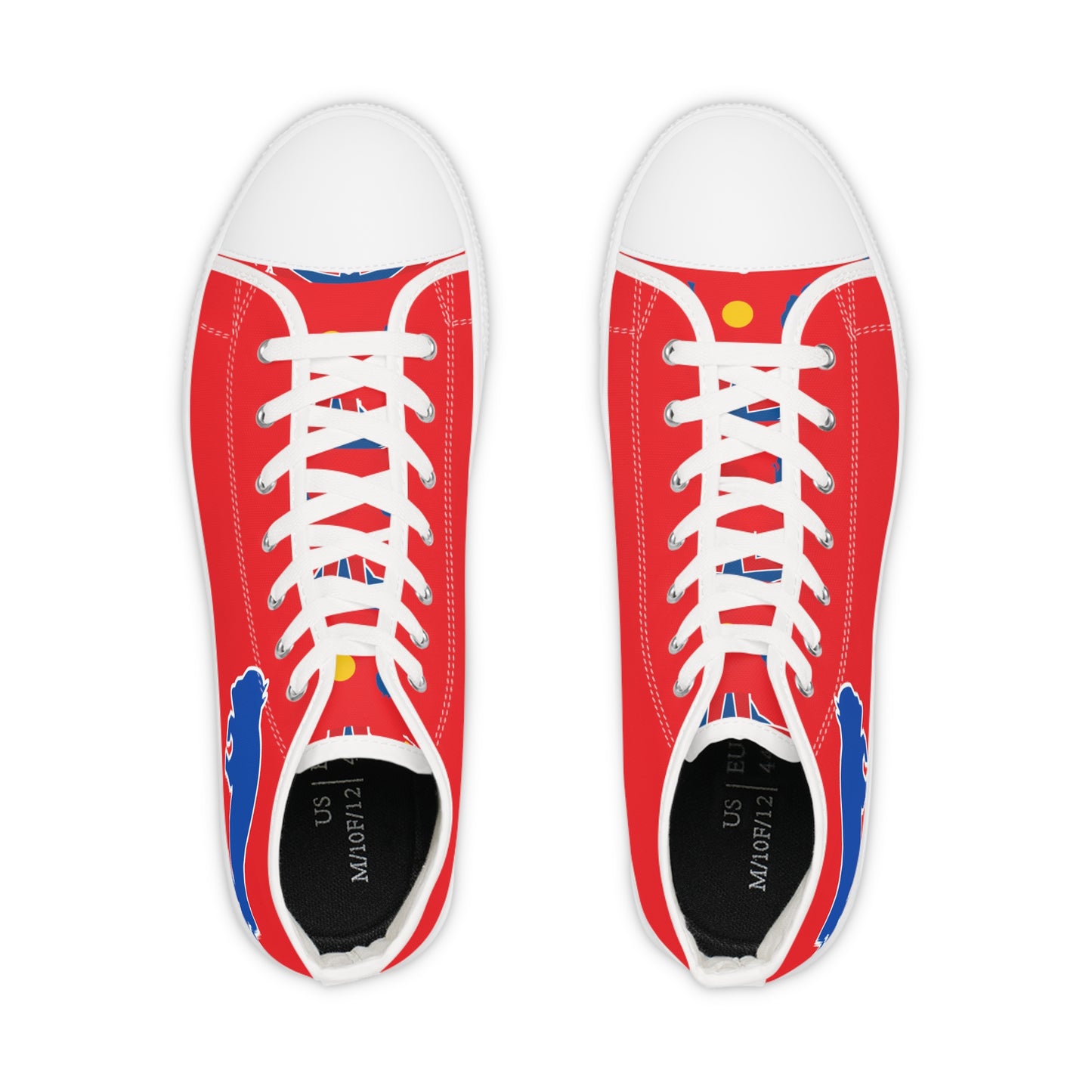 Red Hot Buffalo Bills Mash Up High Tops