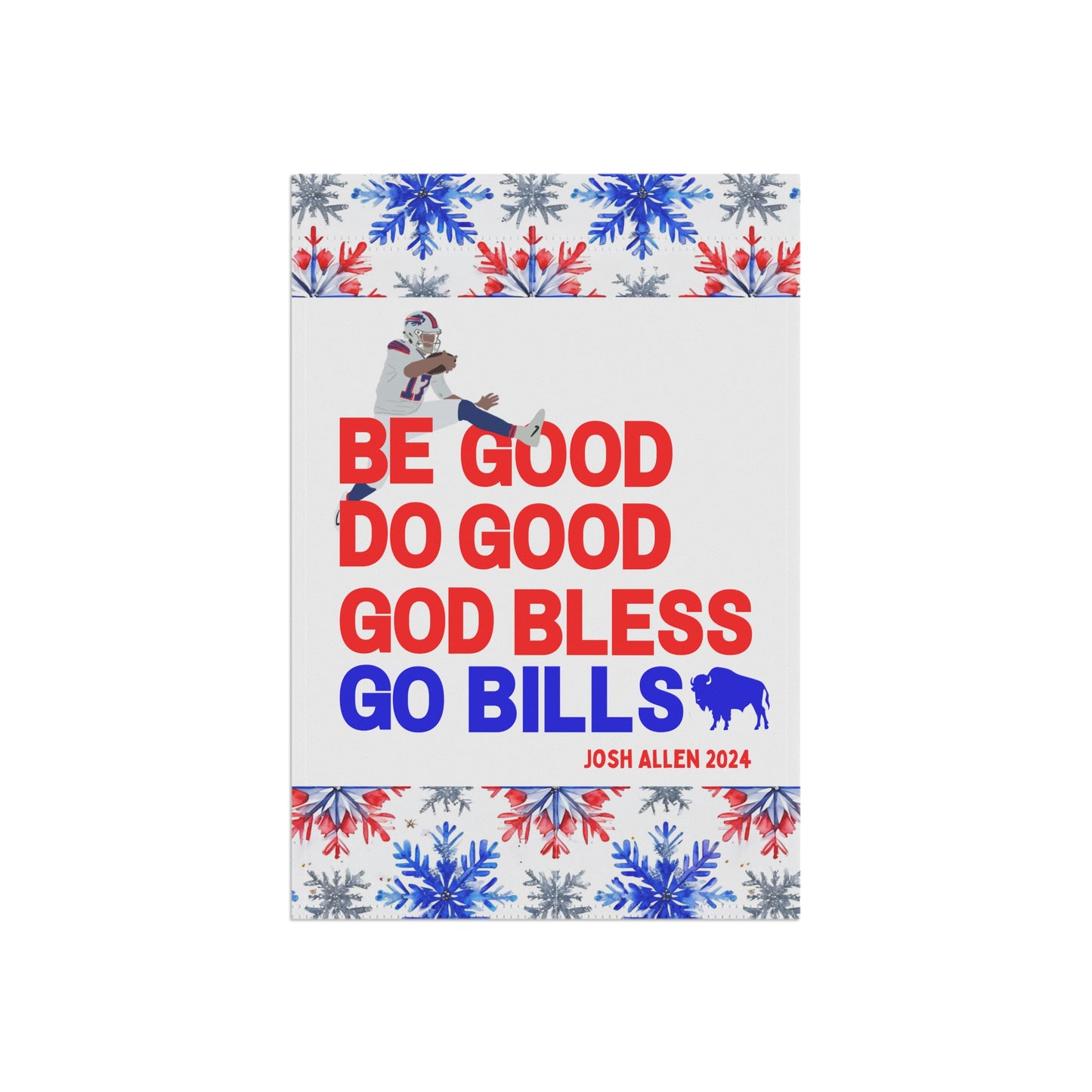 Winter Theme , Be Good, Do Good Flag