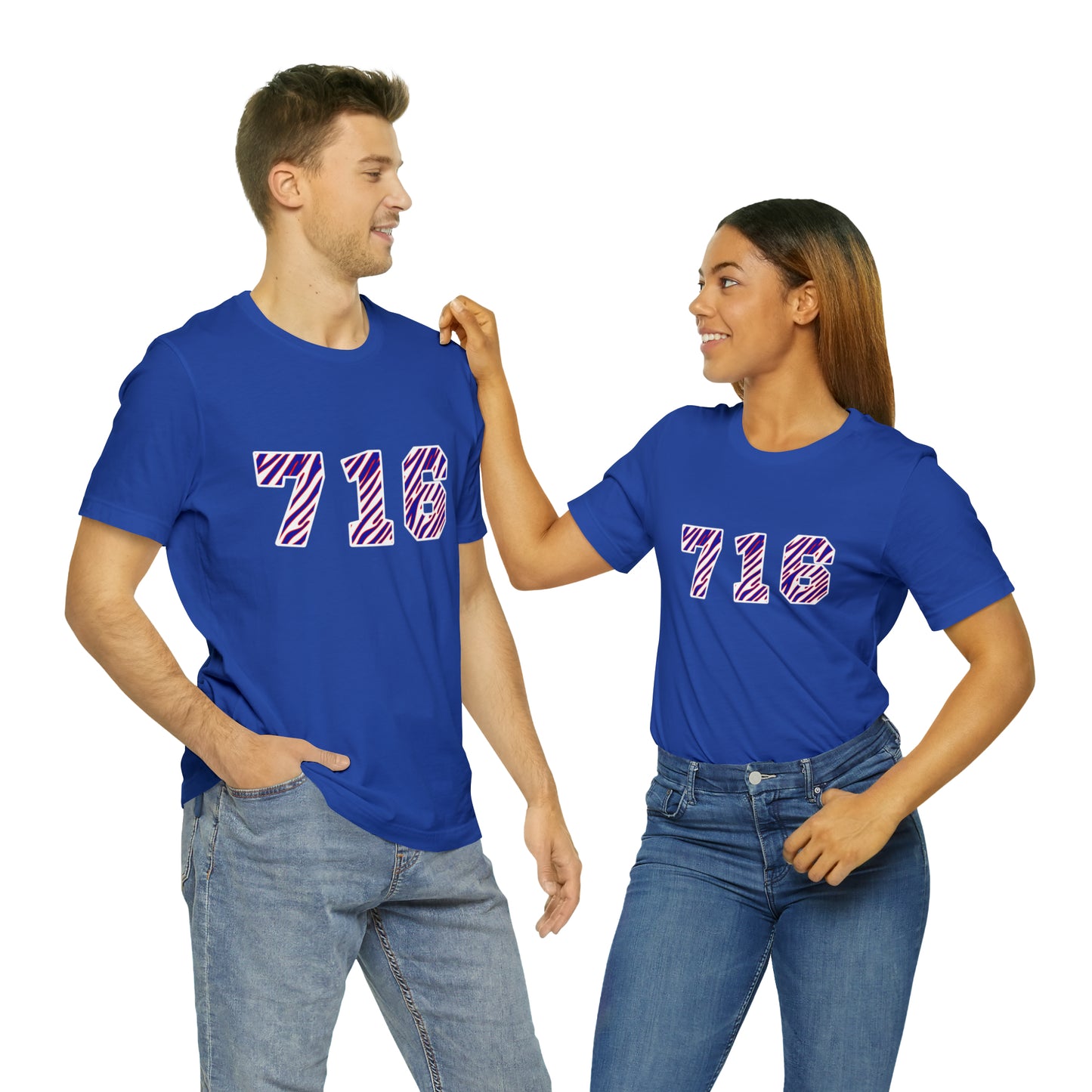 716 Buffalo Bills Zubaz Print T-Shirt