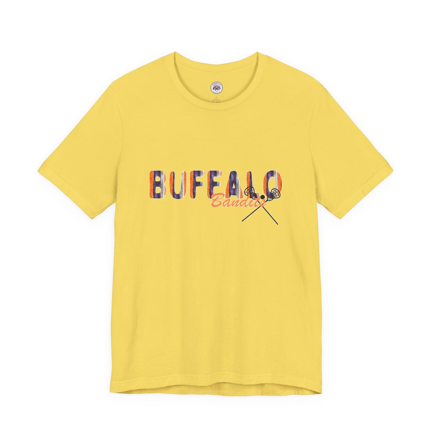 Bandits Watercolor Buffalo Unisex Short Sleeve Tee