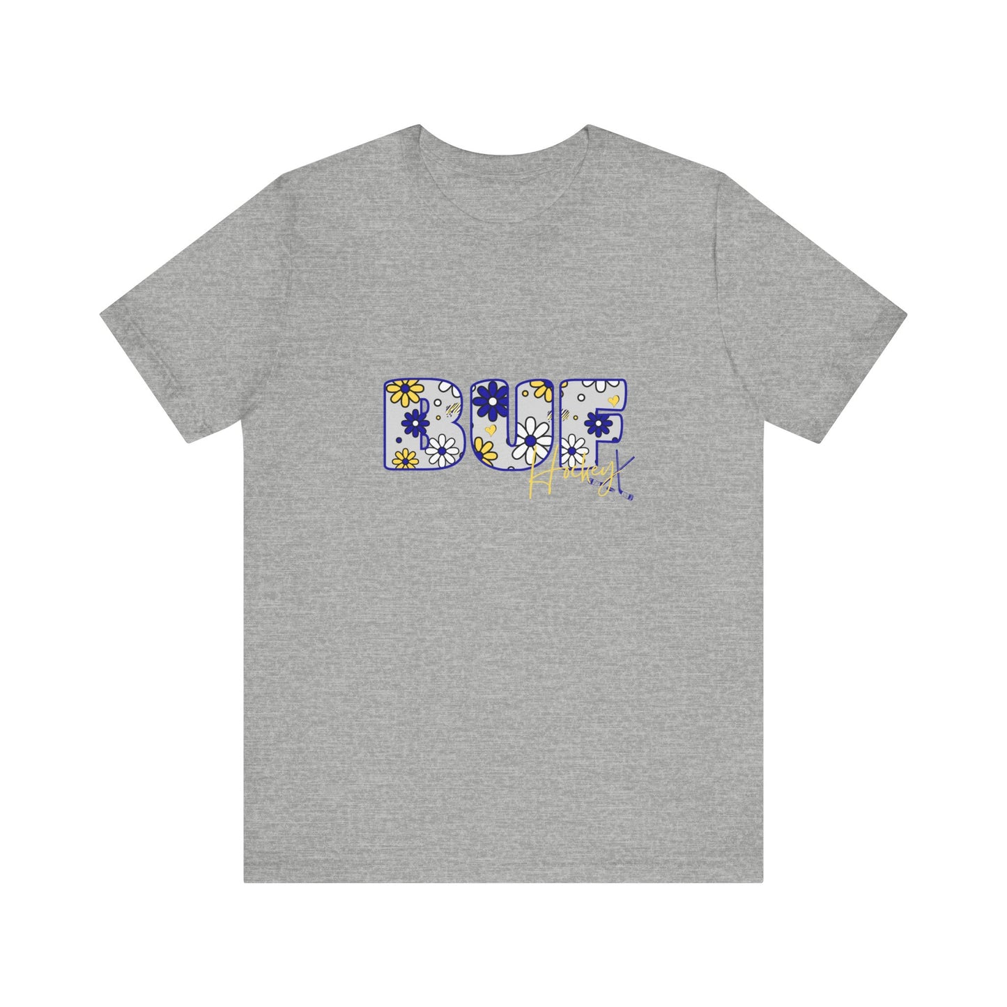 Buffalo Sabres Flower Power Print T-Shirt