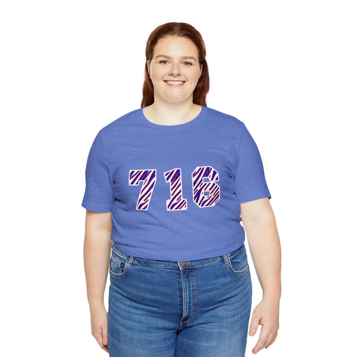 716 Buffalo Bills Zubaz Print T-Shirt