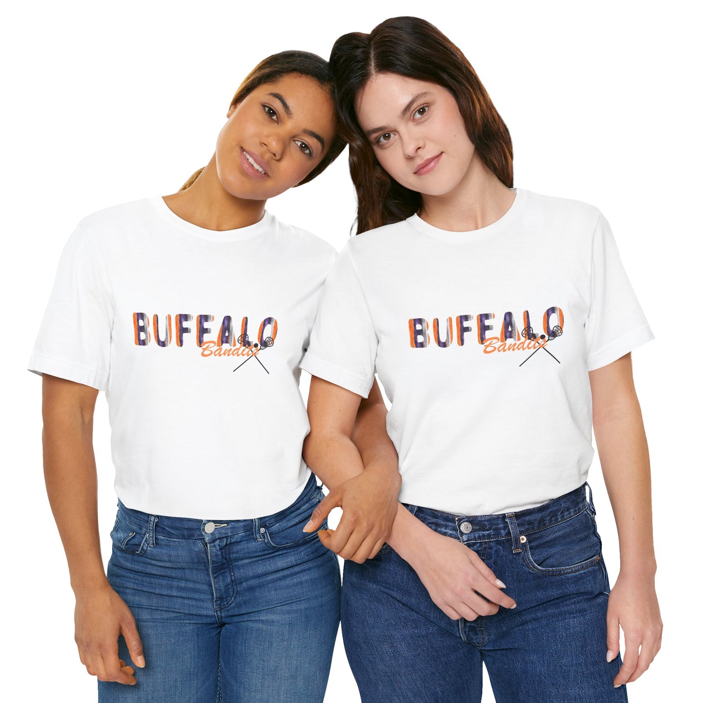 Bandits Watercolor Buffalo Unisex Short Sleeve Tee