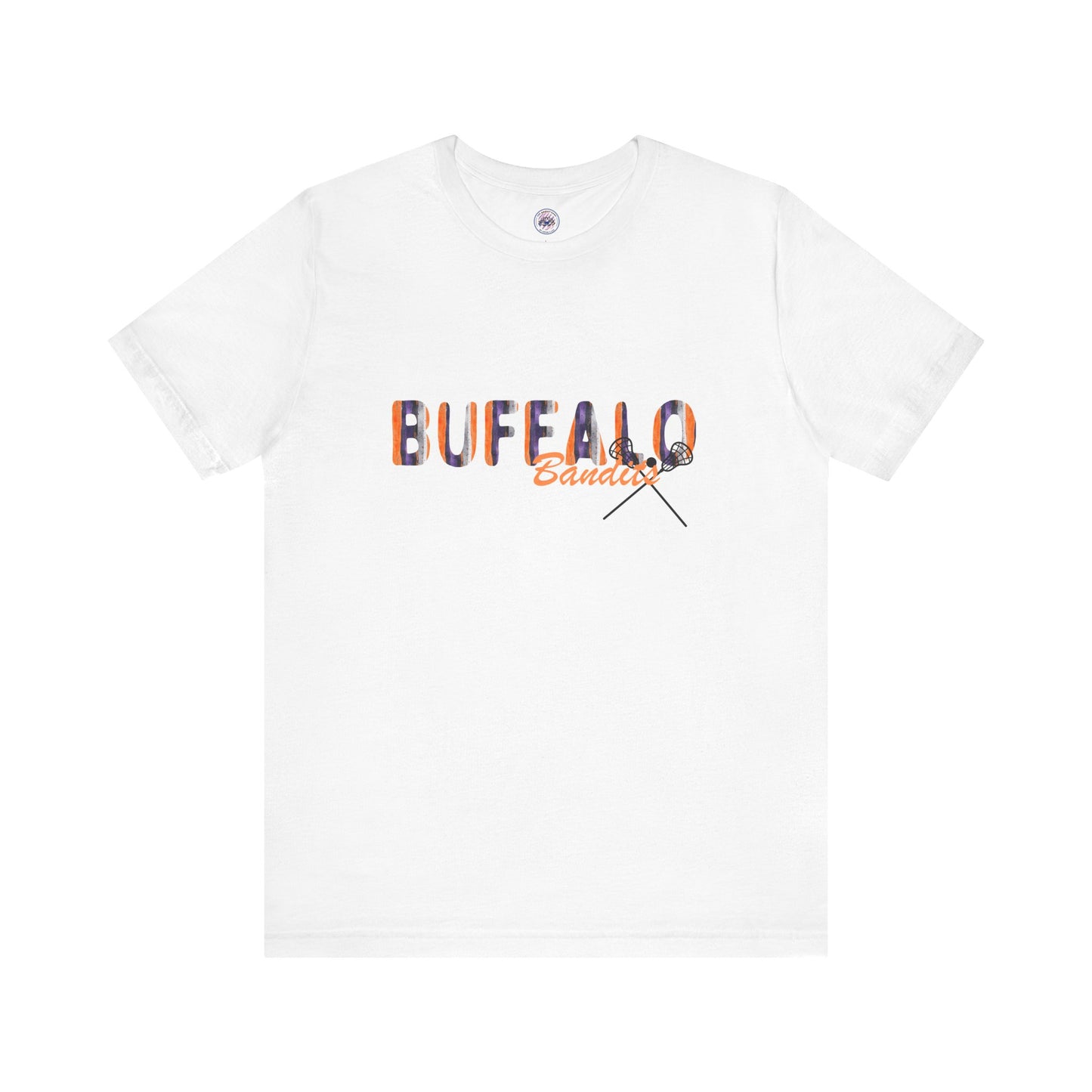 Bandits Watercolor Buffalo Unisex Short Sleeve Tee
