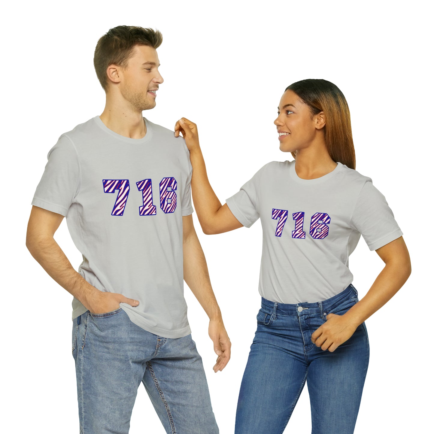 716 Buffalo Bills Zubaz Print T-Shirt