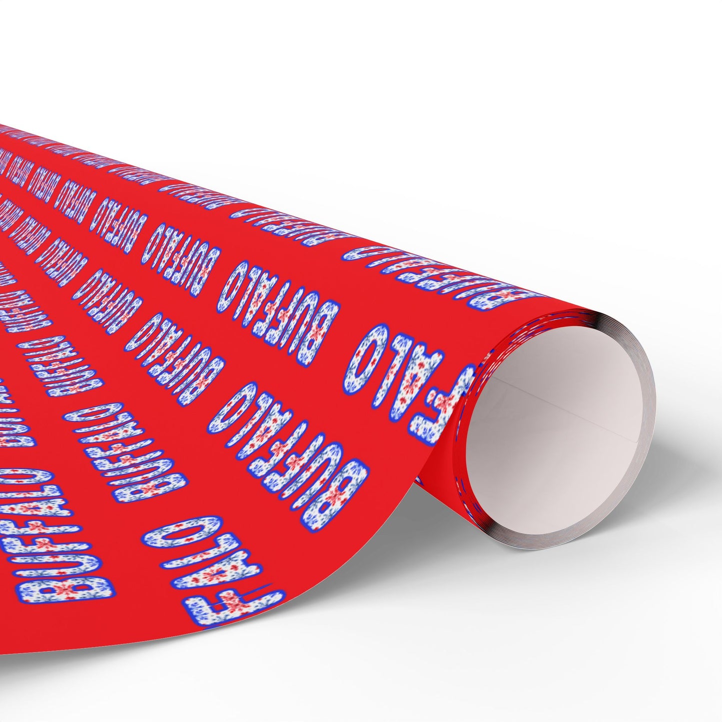 Buffalo Red Wrapping Paper