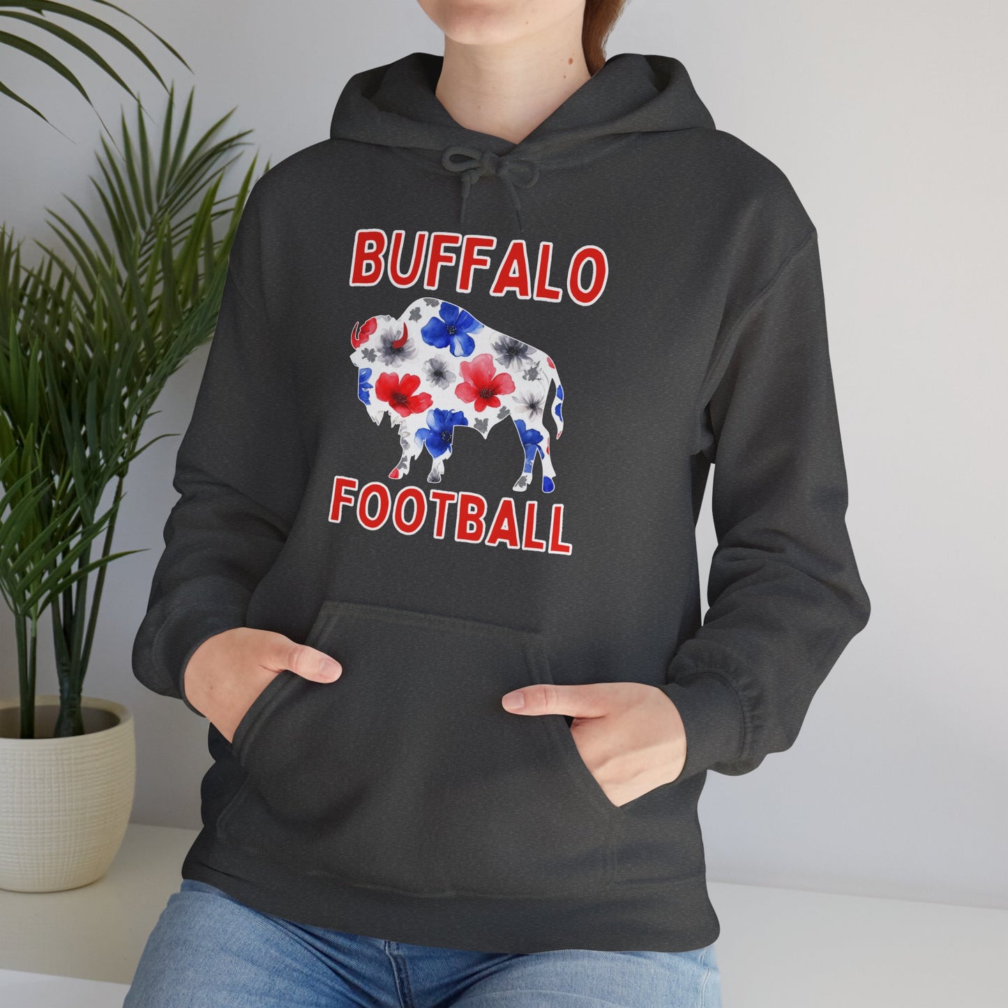716 Buffalo Sports Fanatic Unisex Heavy Blend™ Hooded Sweatshirt