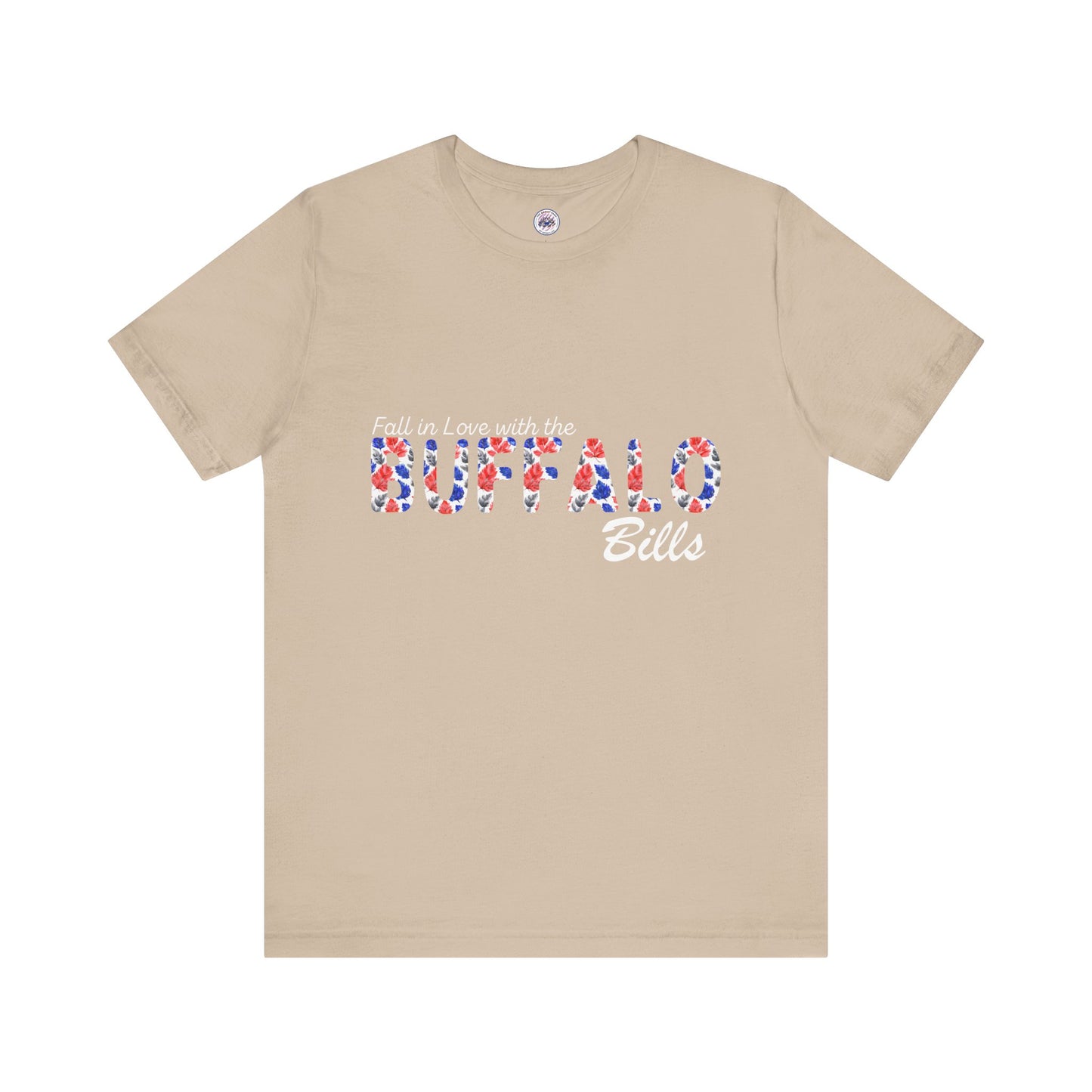 Fall in Love with the Bills Watercolor Leaves T-Shirt