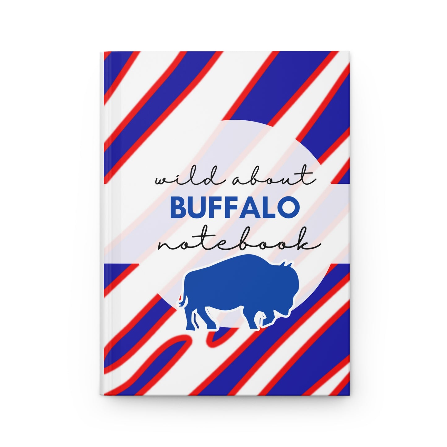 Buffalo Zubaz 6" x 9" 150 Page (75 sheets of white lined paper) Hardcover Matte Journal