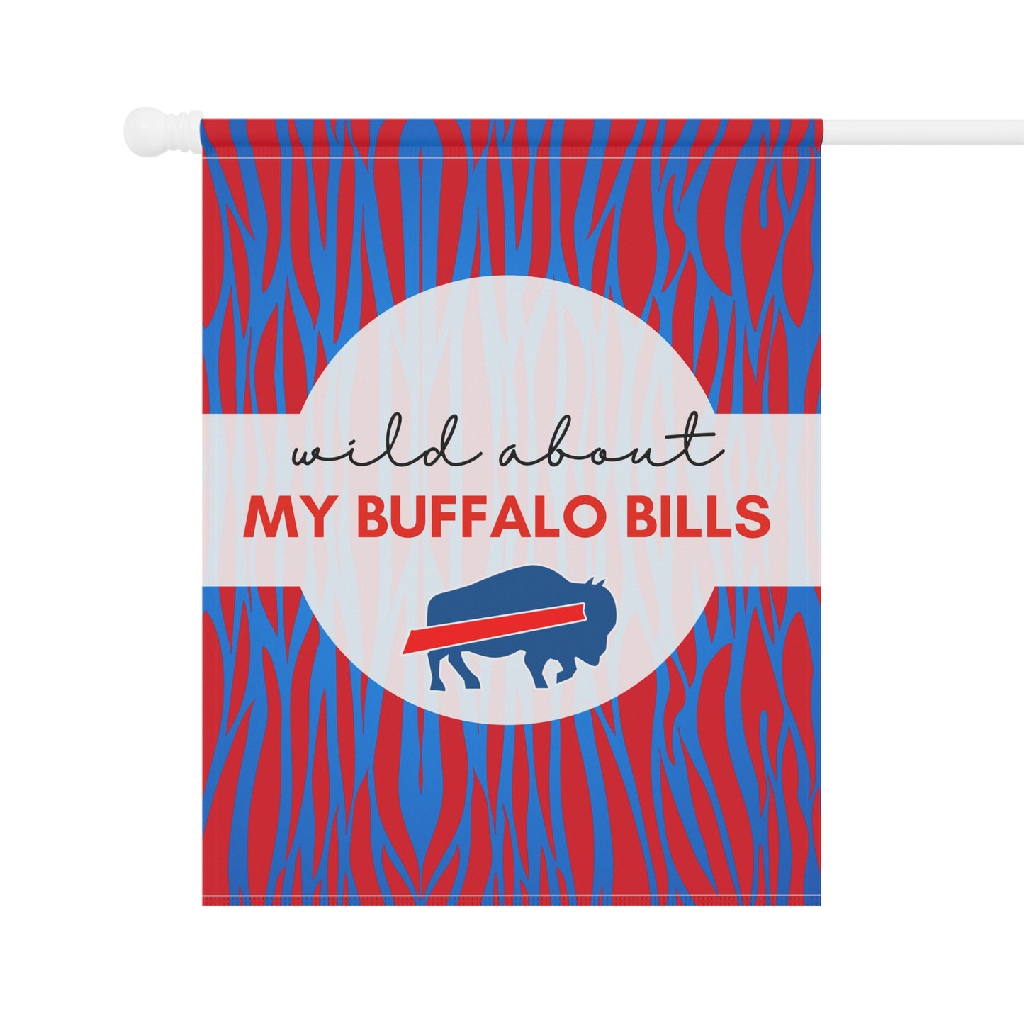 Wild About Buffalo Garden Flags Design #7