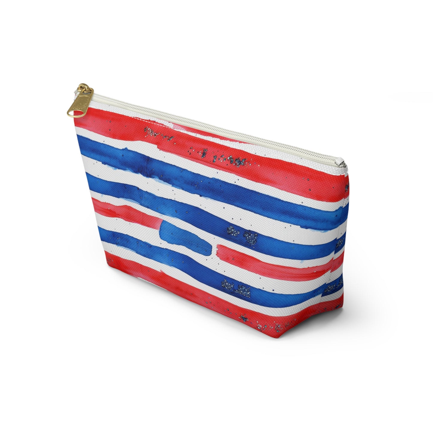 Buffalo Bills Watercolor Striped Accessory Pouch w T-bottom