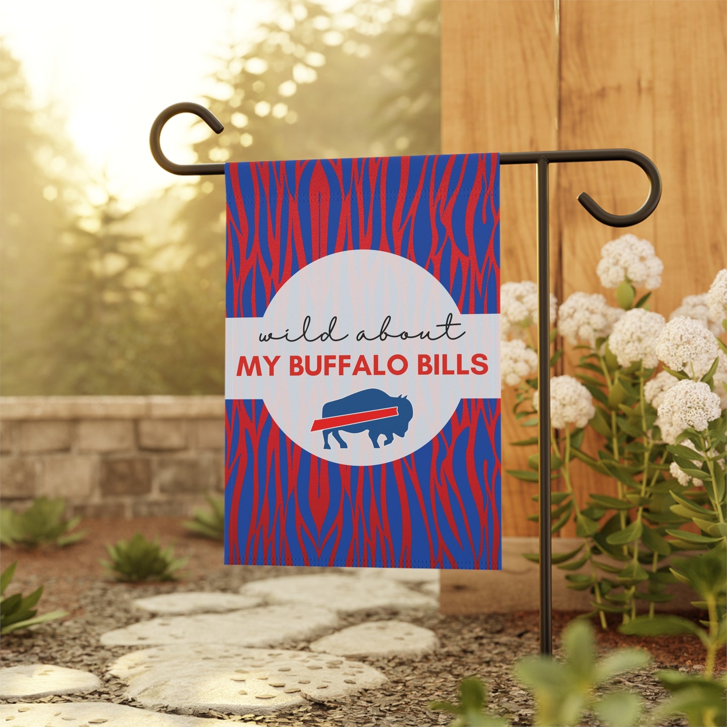 Wild About Buffalo Garden Flags Design #8