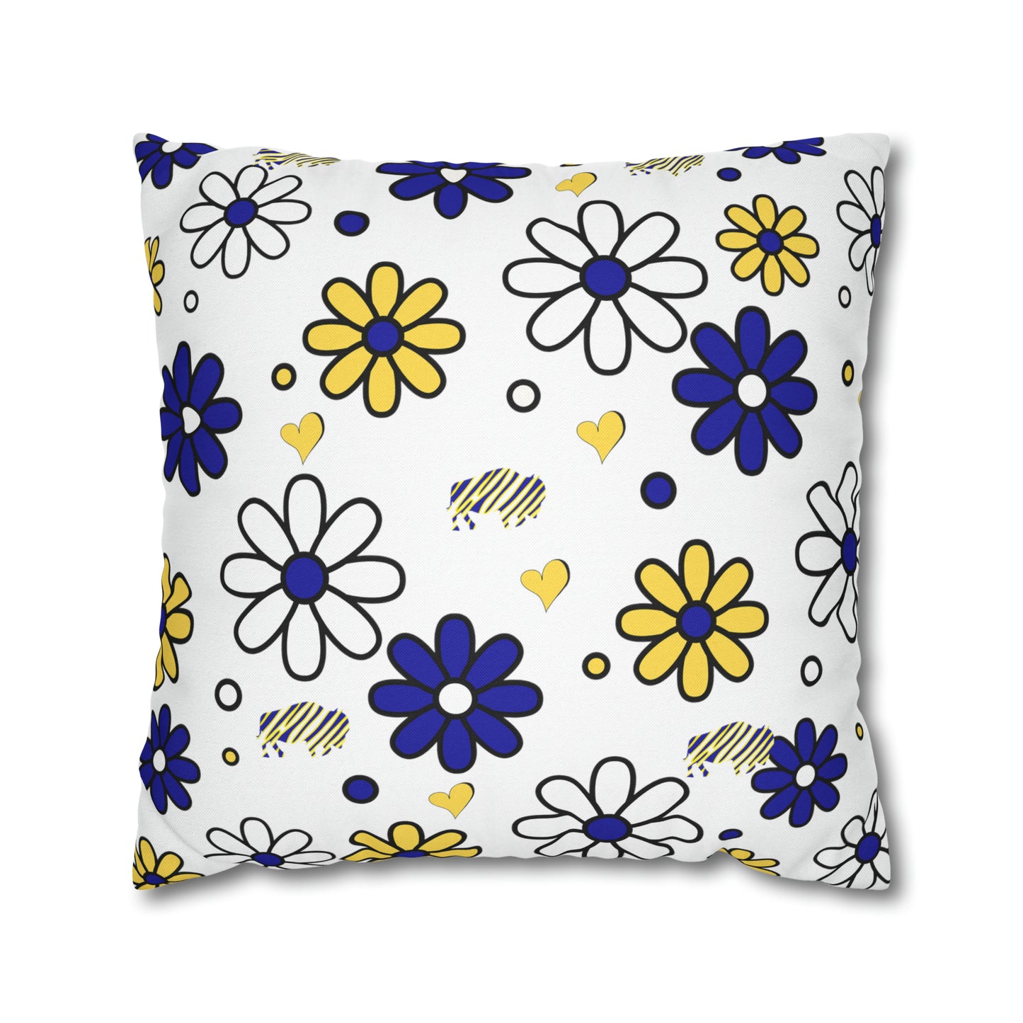 Sabres Flower Power Pillow Case