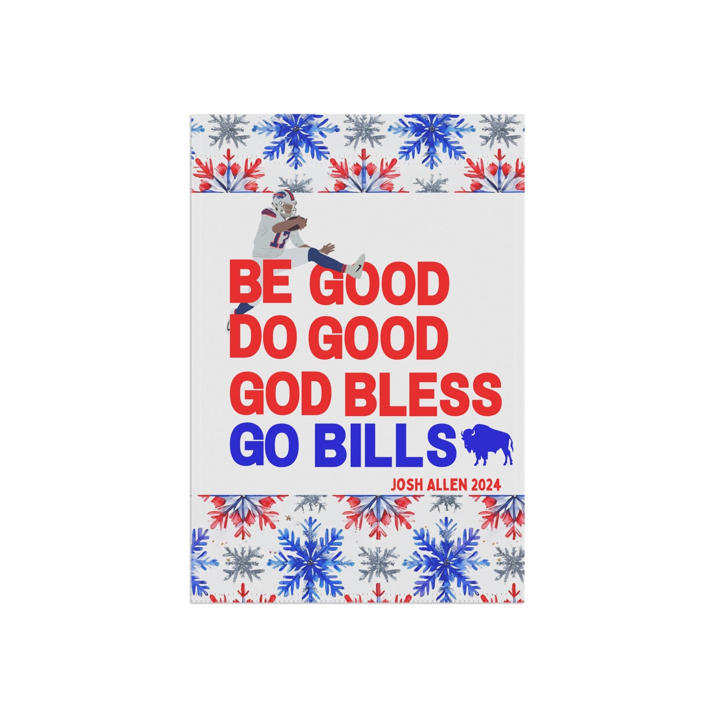 Winter Theme , Be Good, Do Good Flag