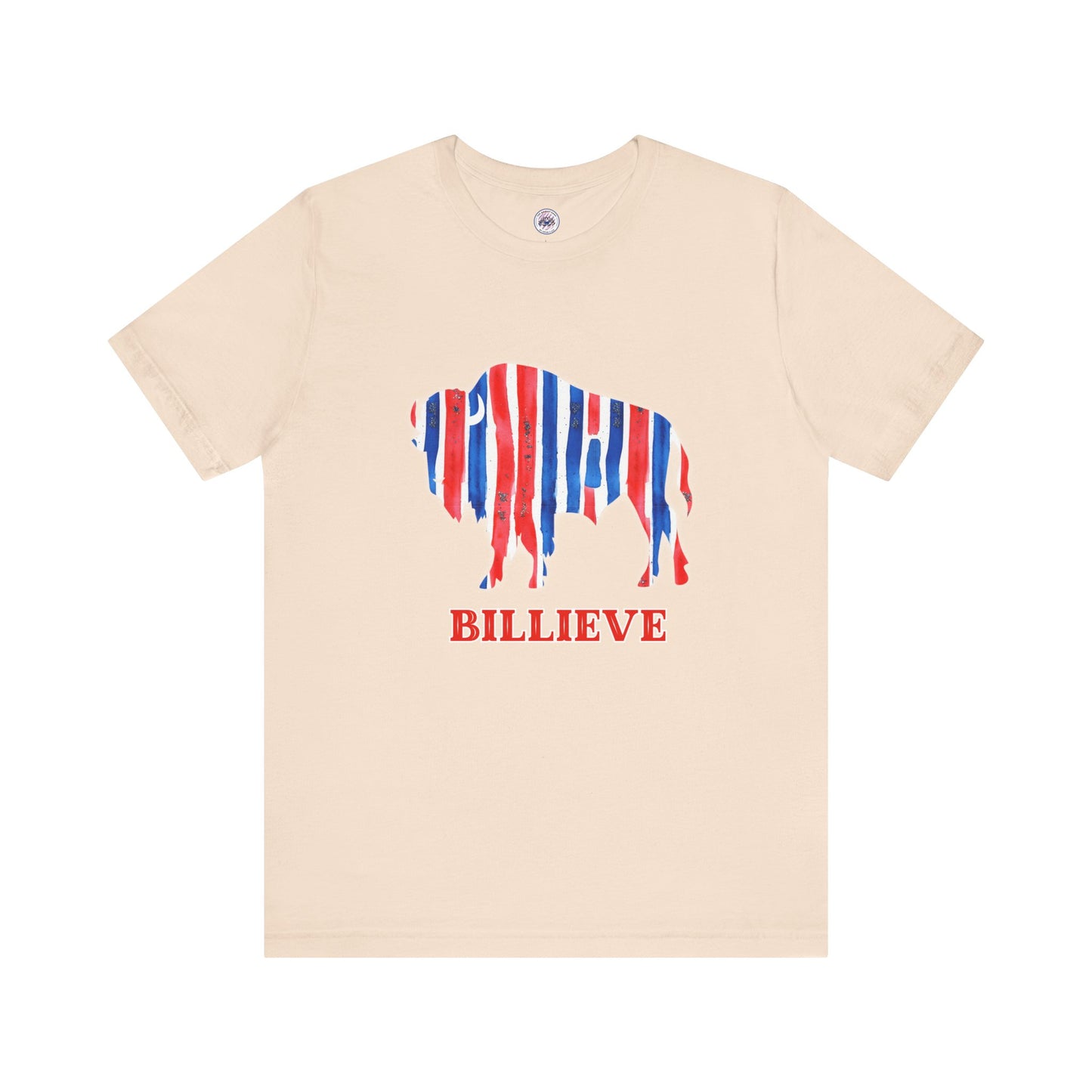 Watercolor Buffalo Unisex Short Sleeve Tee
