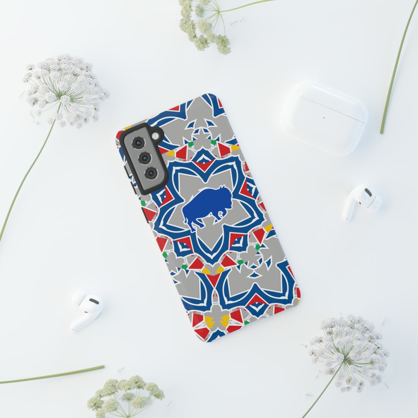 Buffalo Mash Up Design Tough Phone Cases