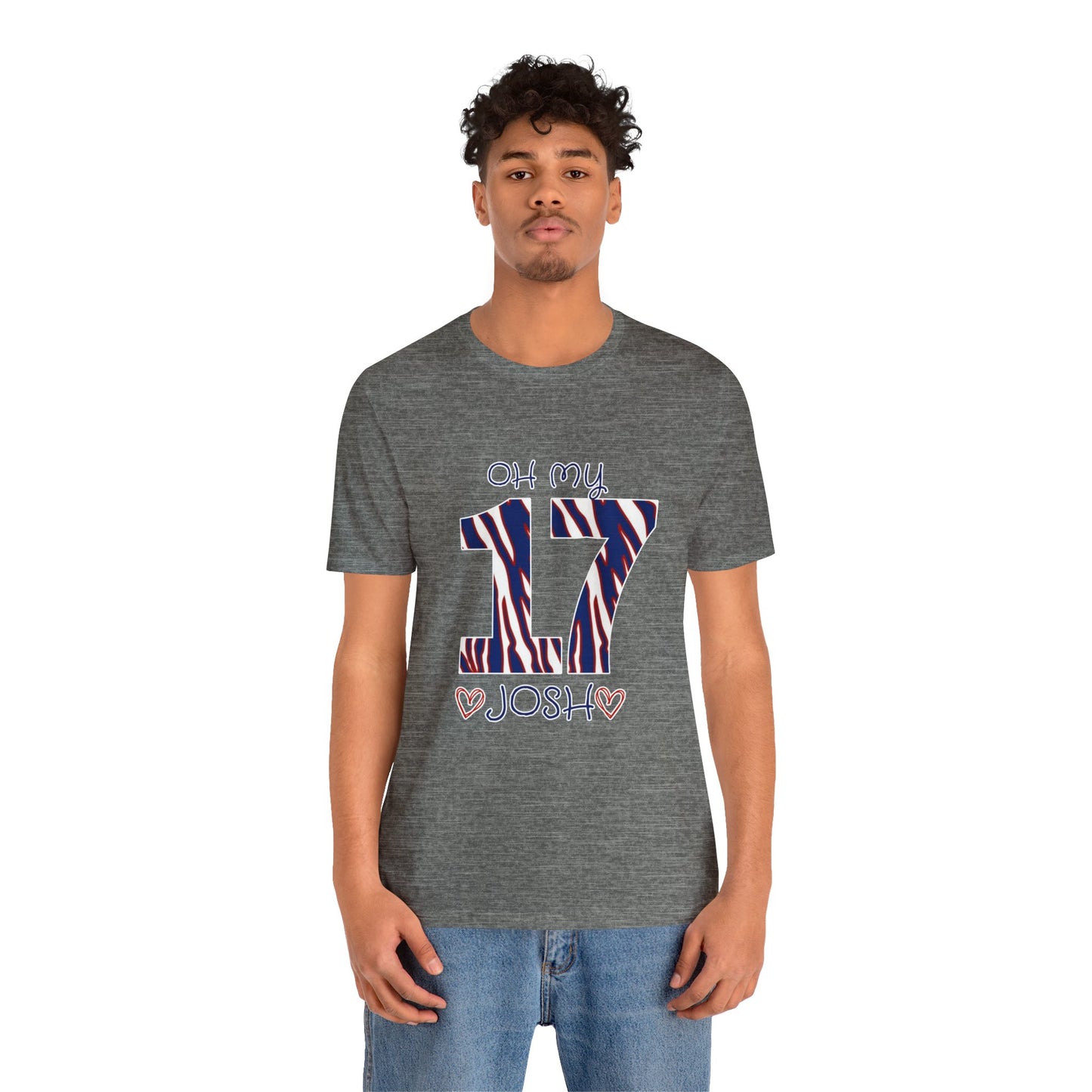 "Oh My Josh" Unisex Jersey Short Sleeve Tee