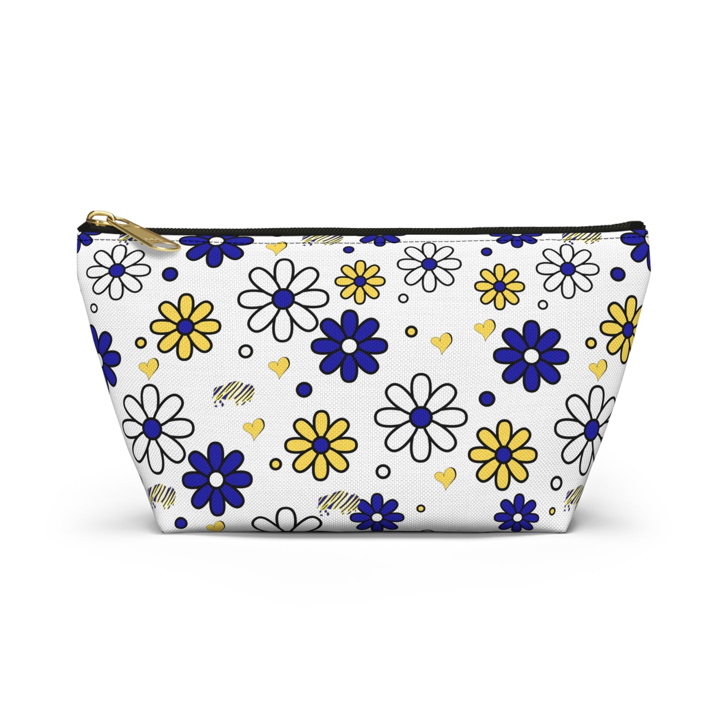 Buffalo Sabres Flower Power Retro Accessory Pouch w T-bottom