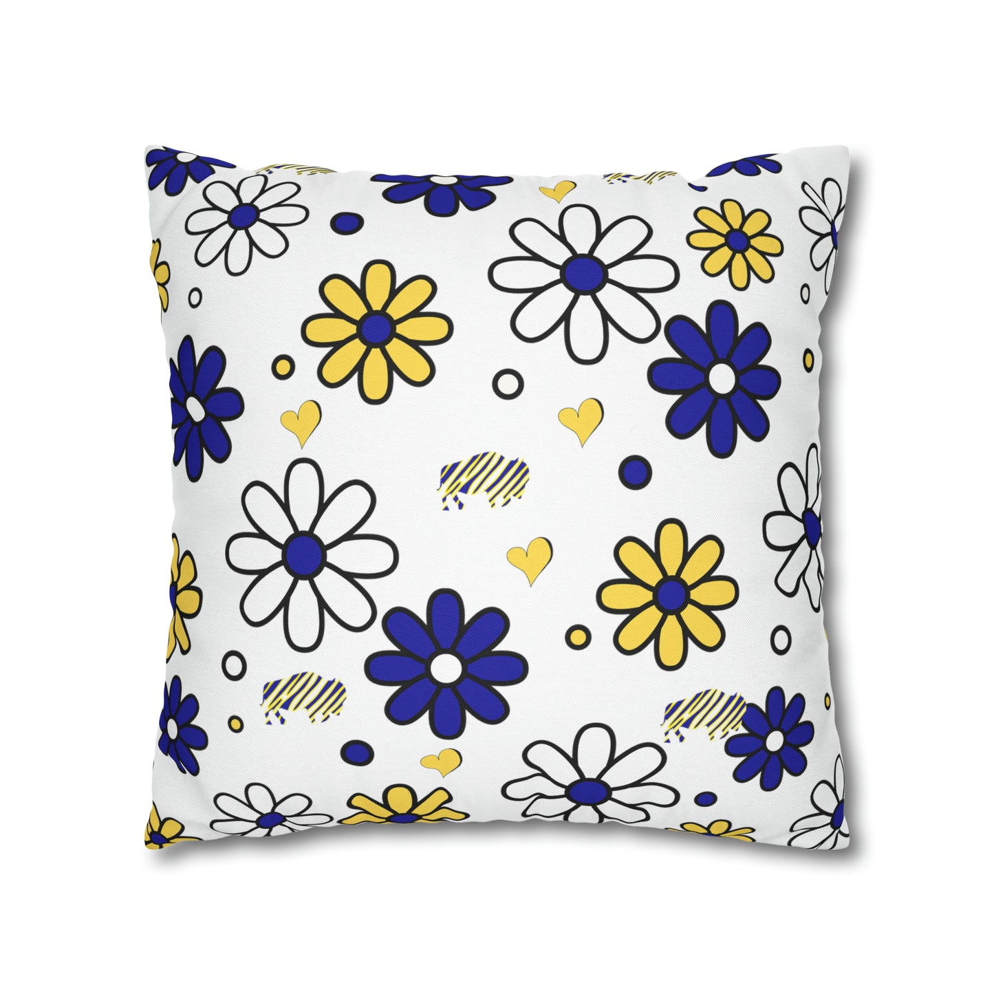 Sabres Flower Power Pillow Case