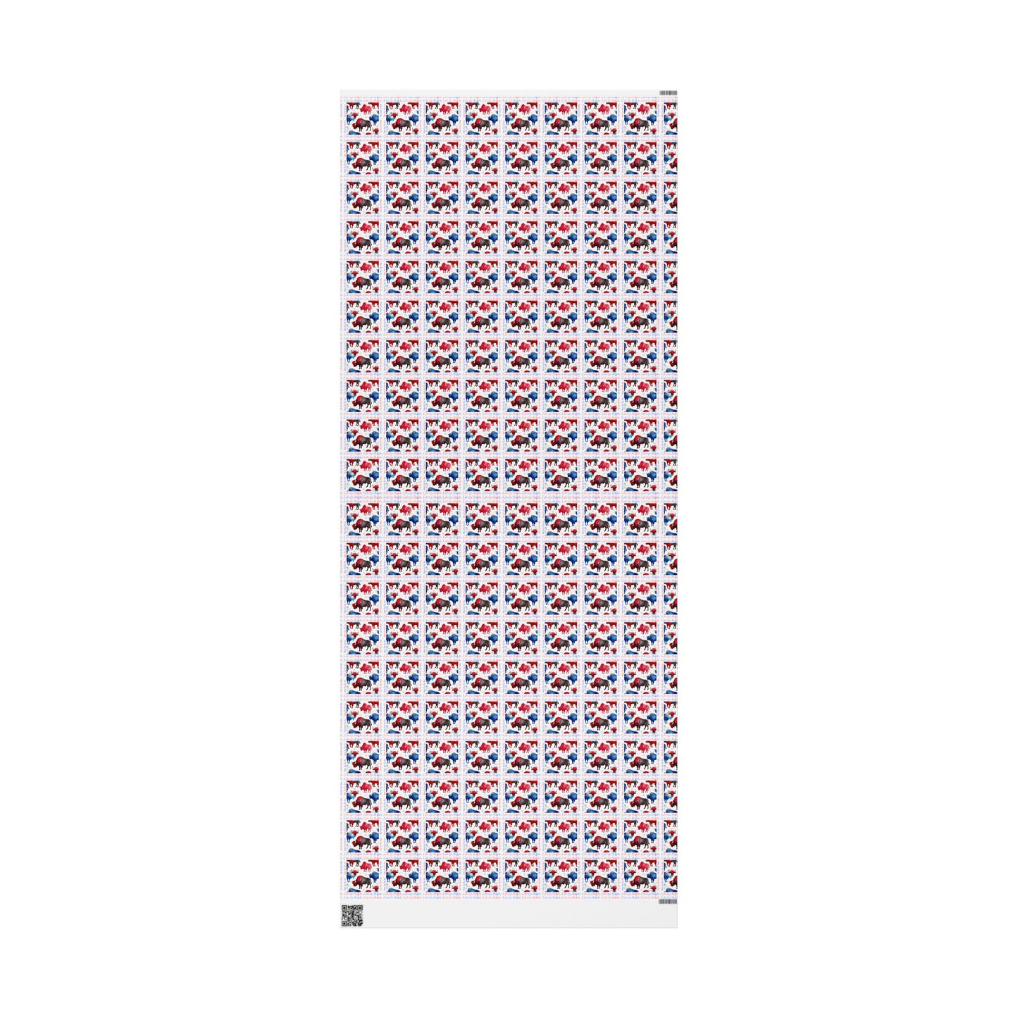 Buffalo Stampede Wrapping Paper