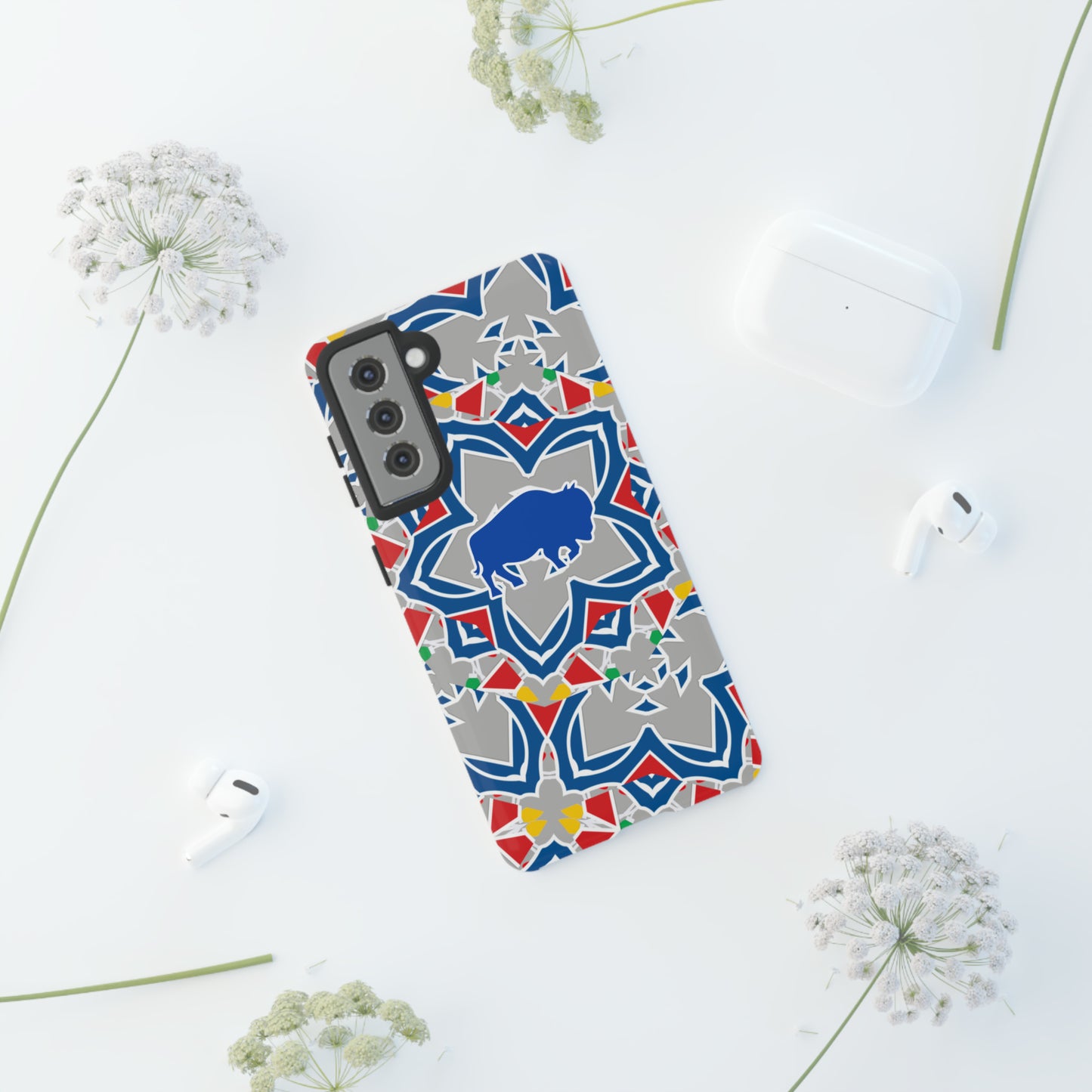 Buffalo Mash Up Design Tough Phone Cases