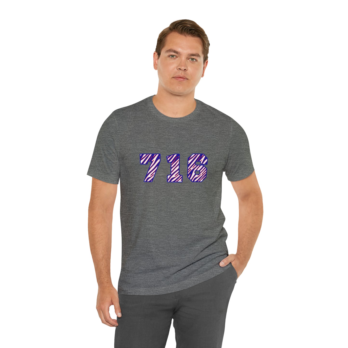 716 Buffalo Bills Zubaz Print T-Shirt