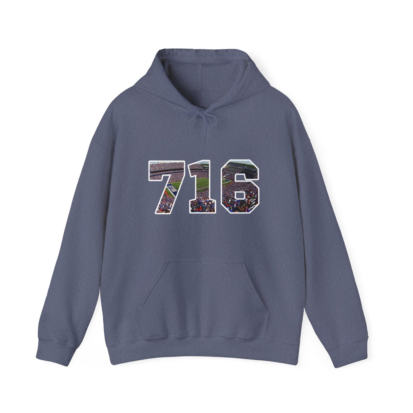 716 Buffalo Bills Stadium Unisex Heavy Blend™ Hooded Sweatshirt