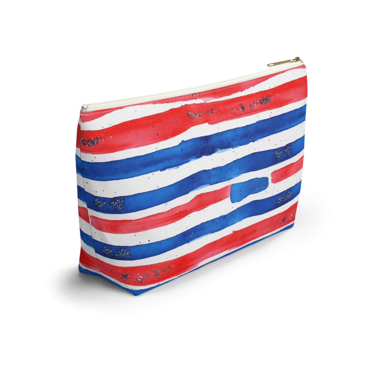 Buffalo Bills Watercolor Striped Accessory Pouch w T-bottom