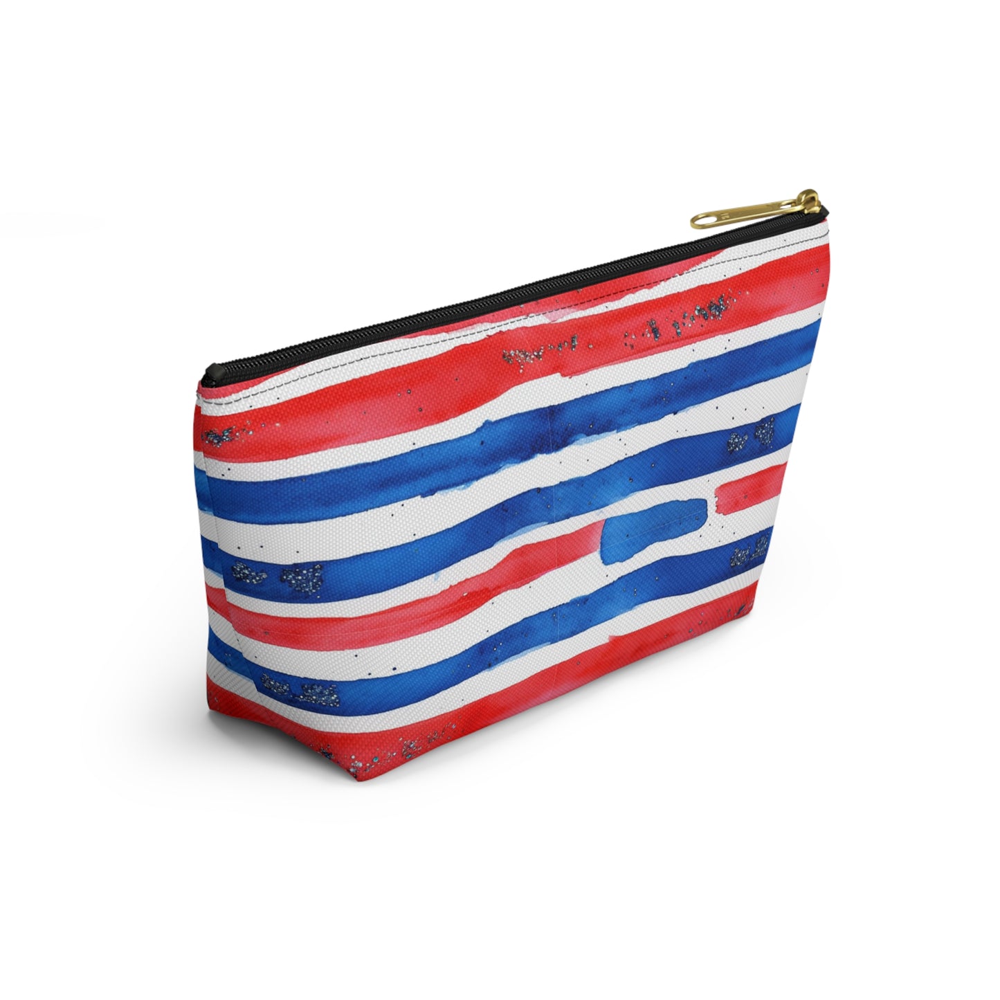 Buffalo Bills Watercolor Striped Accessory Pouch w T-bottom