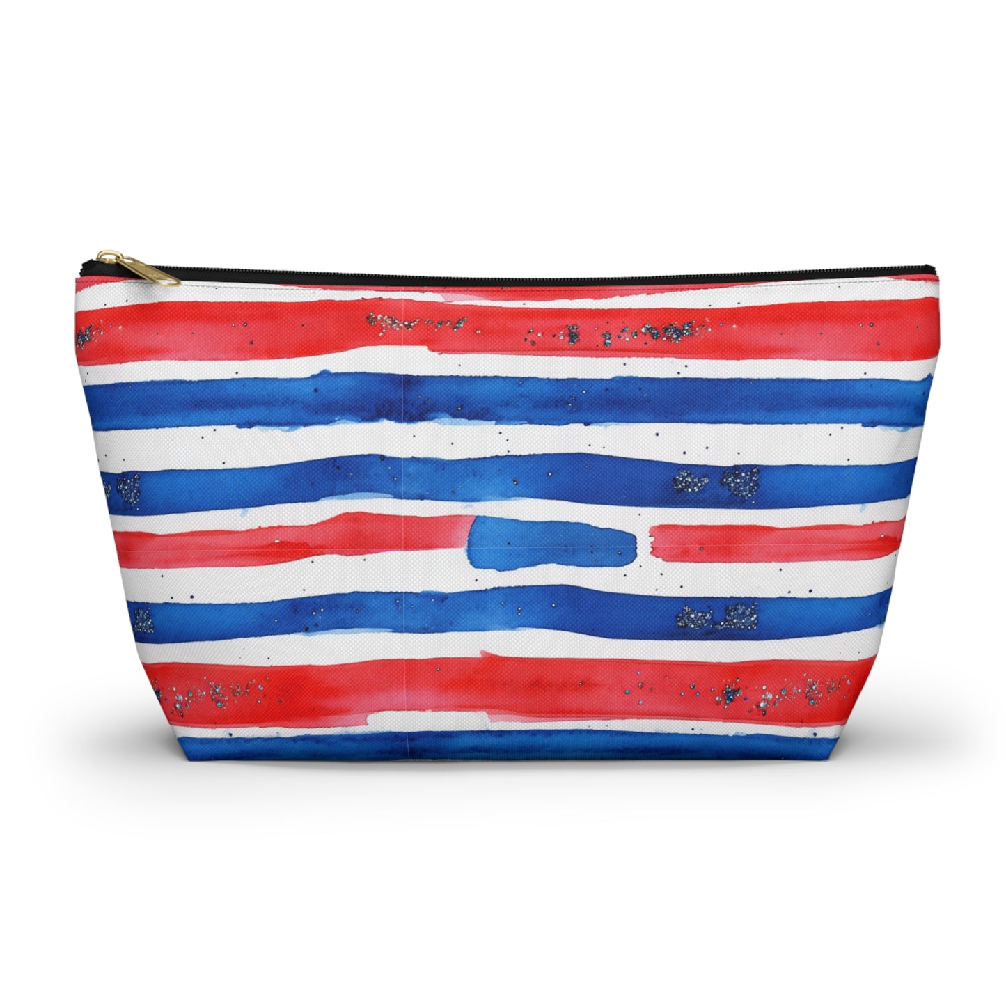 Buffalo Bills Watercolor Striped Accessory Pouch w T-bottom