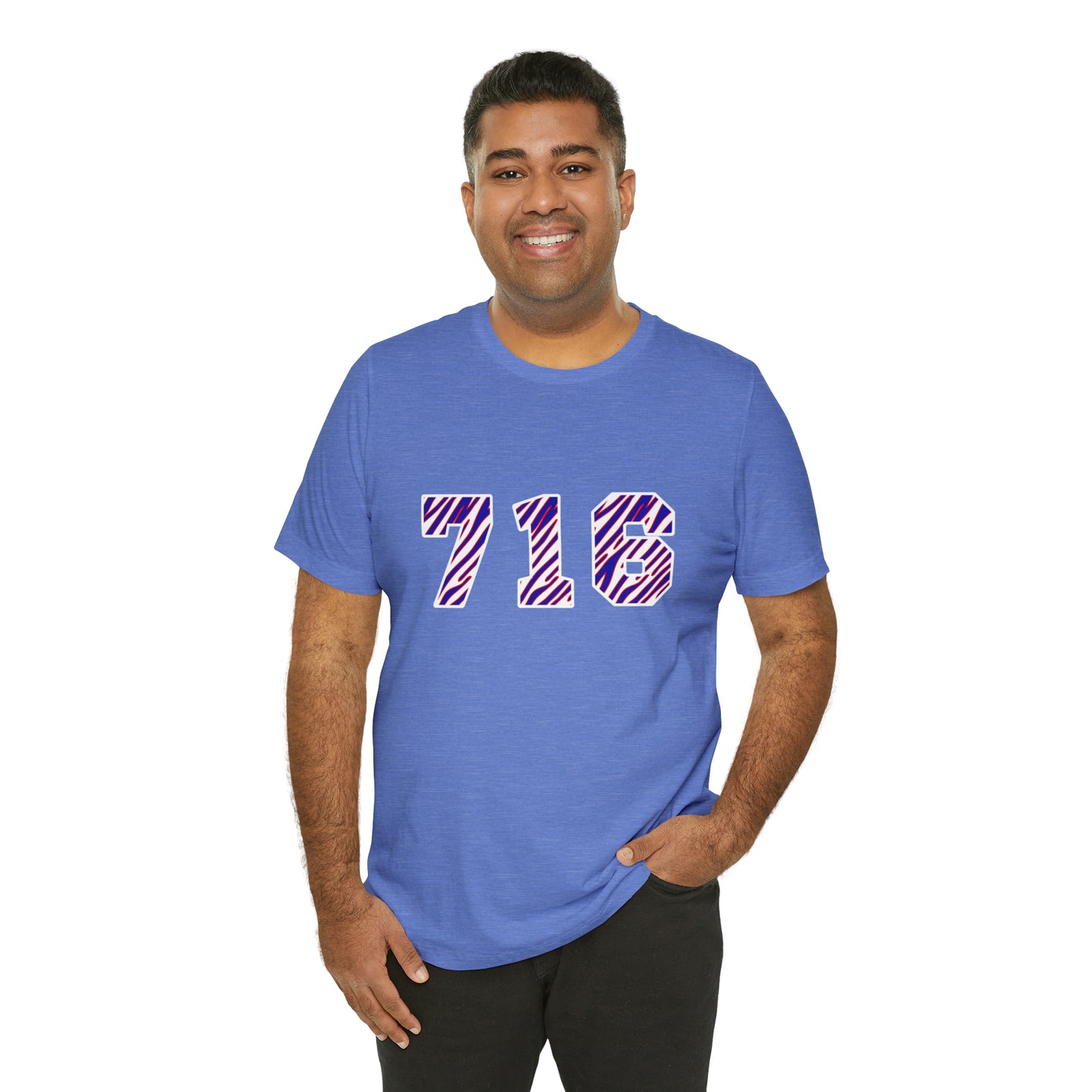 716 Buffalo Bills Zubaz Print T-Shirt