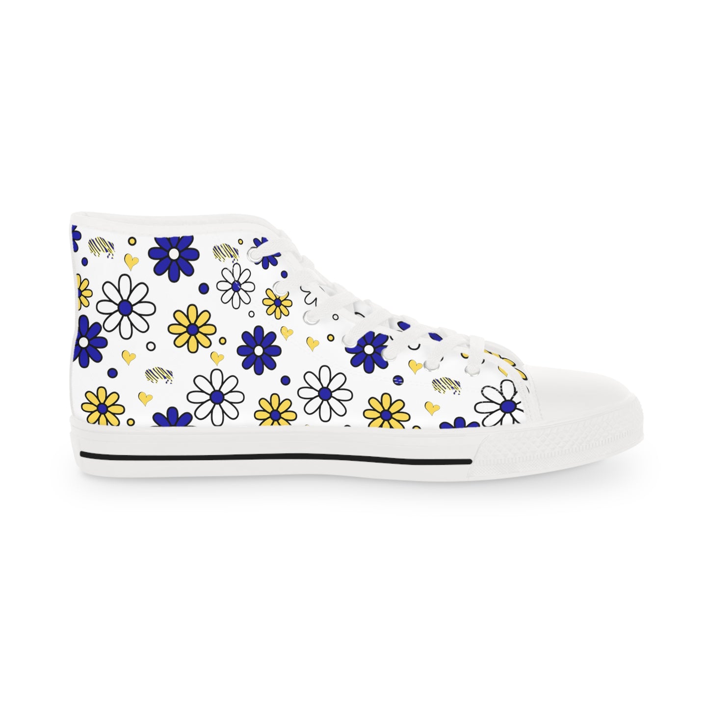 Buffalo Sabres Flower Power High Tops