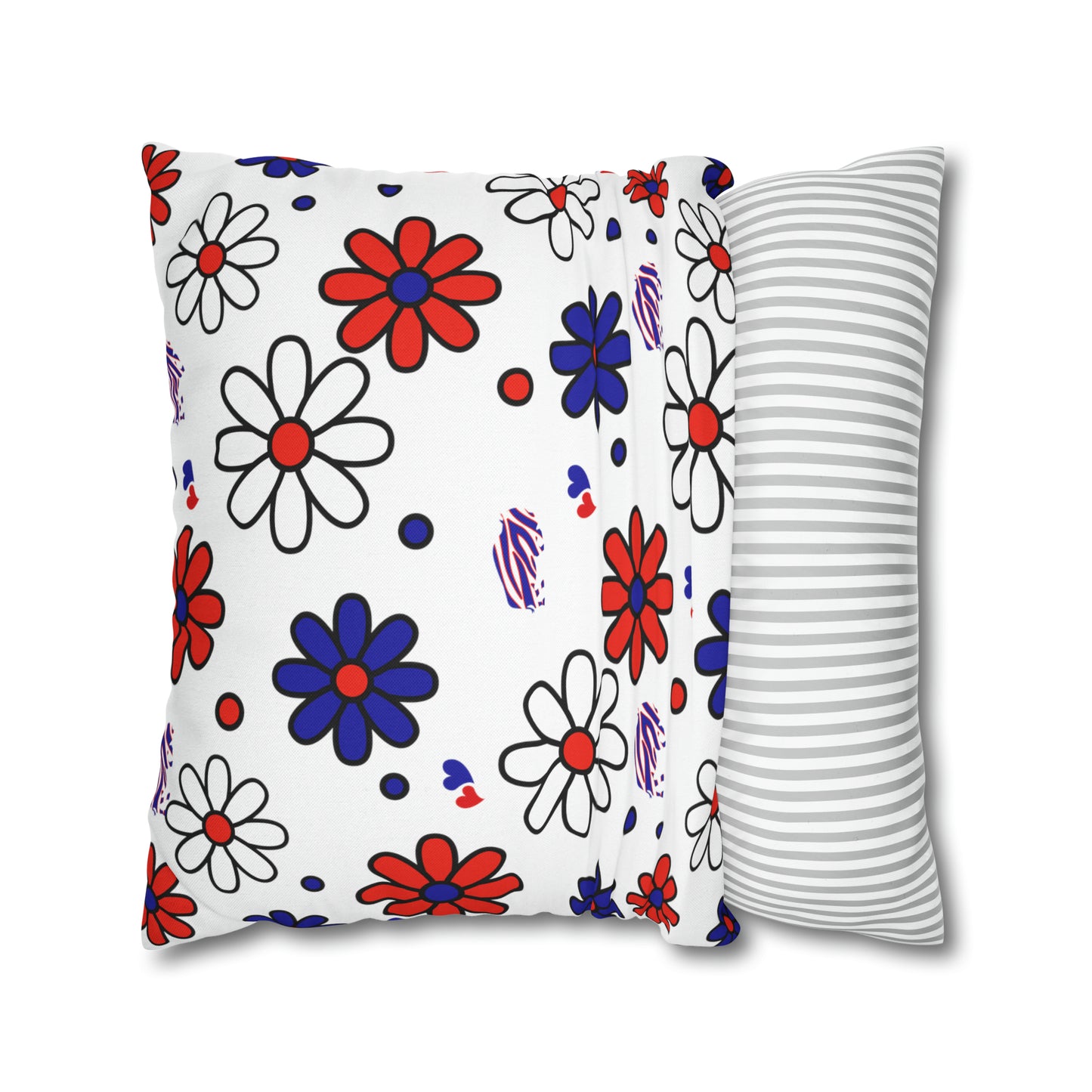 Bills Flower Power Pillow Case