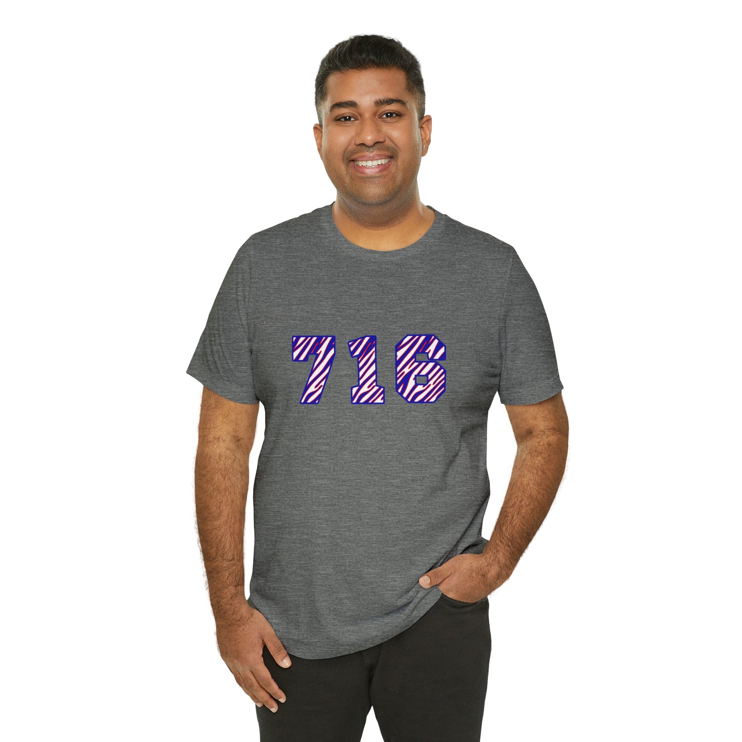 716 Buffalo Bills Zubaz Print T-Shirt