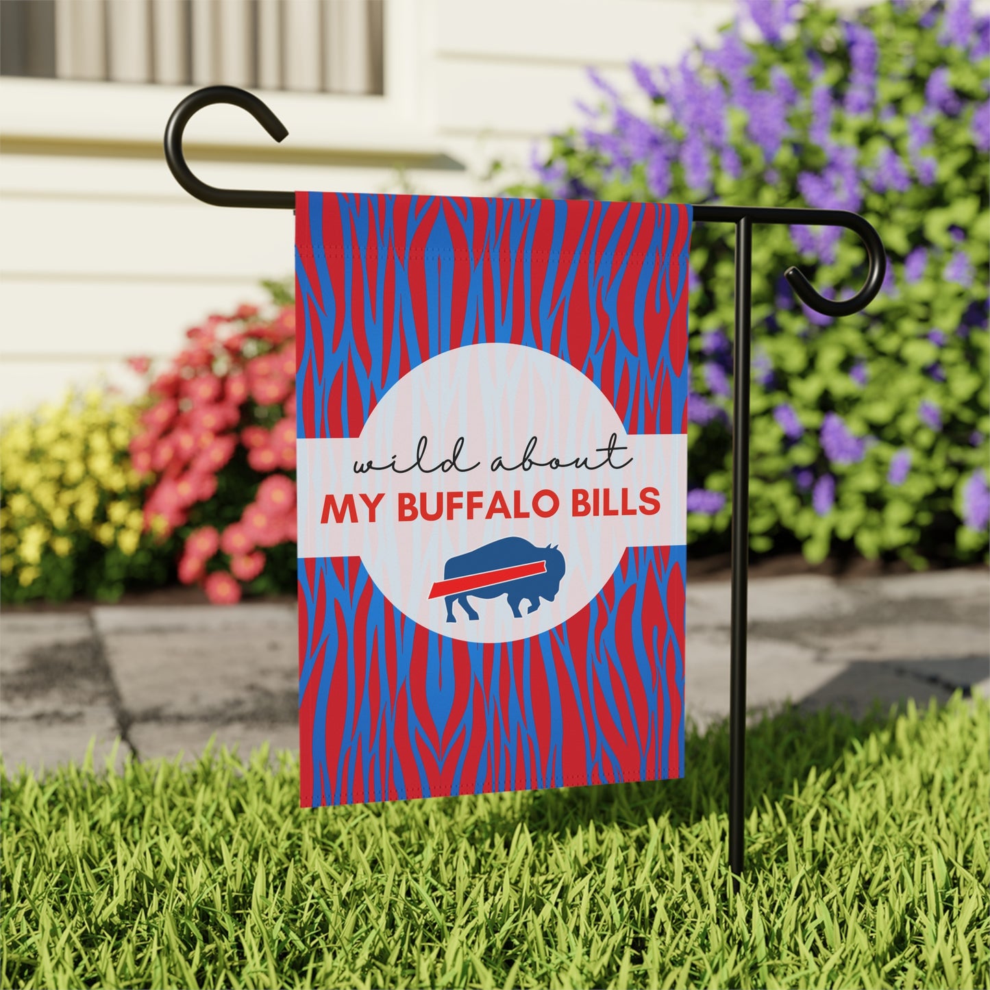 Wild About Buffalo Garden Flags Design #7