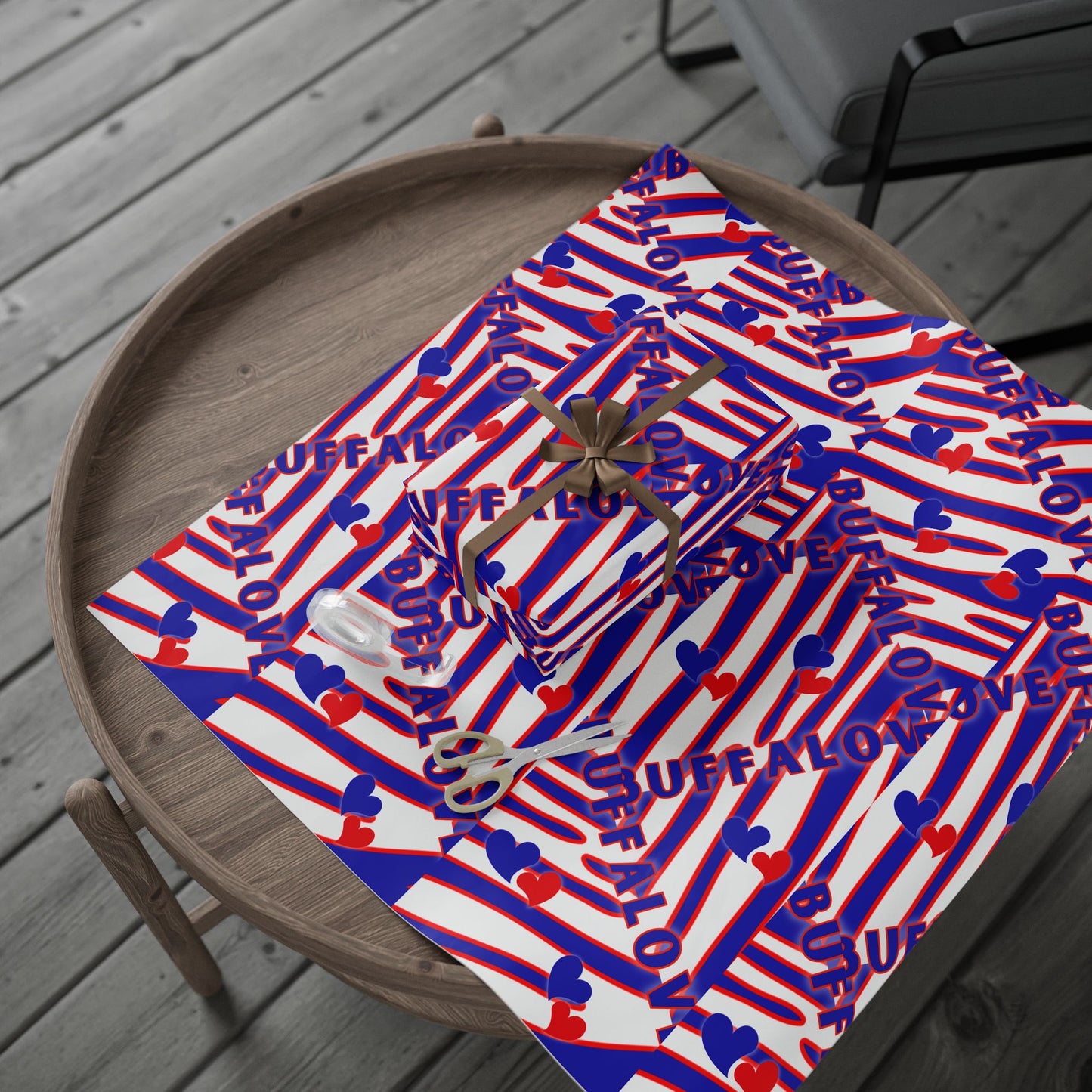 Buffalove Wrapping Paper