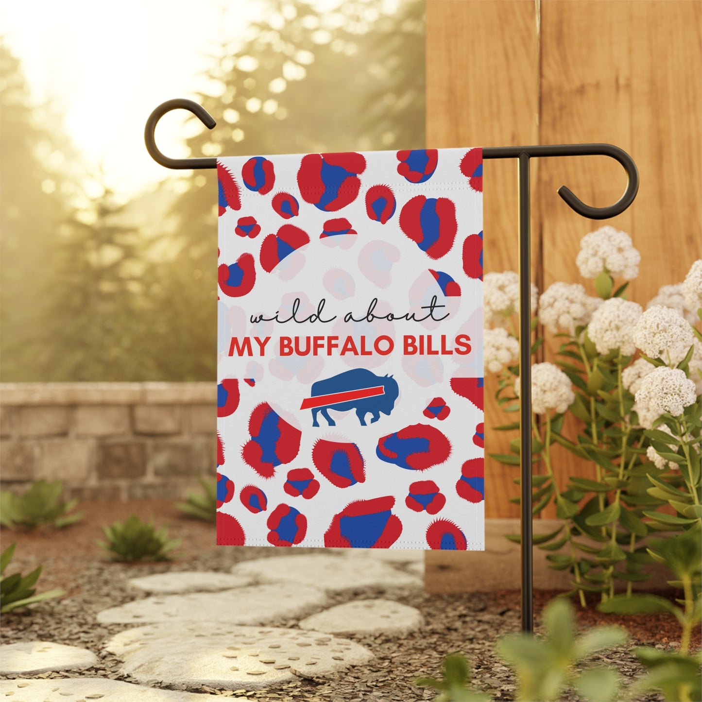 Wild About Buffalo Garden Flags Design #9