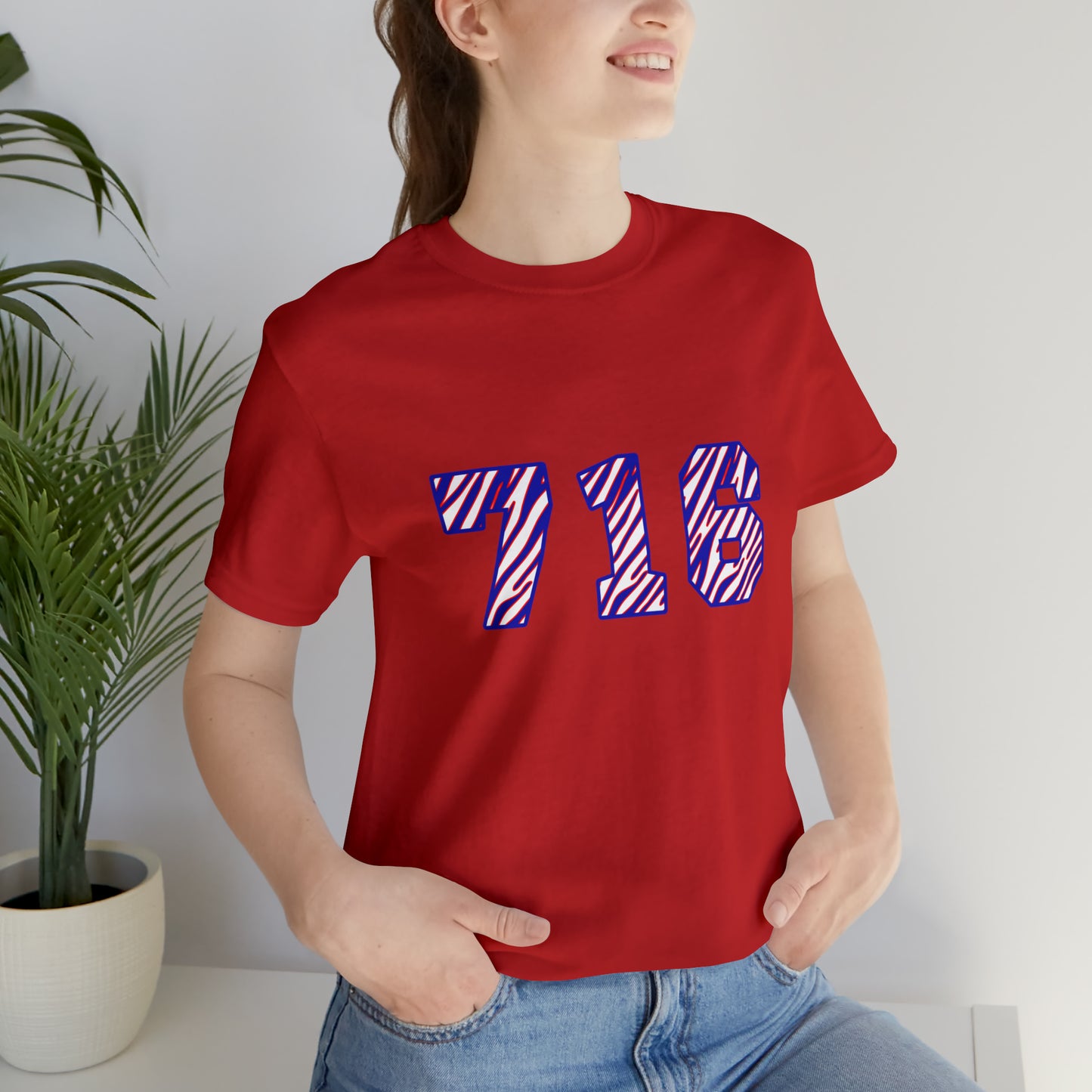 716 Buffalo Bills Zubaz Print T-Shirt