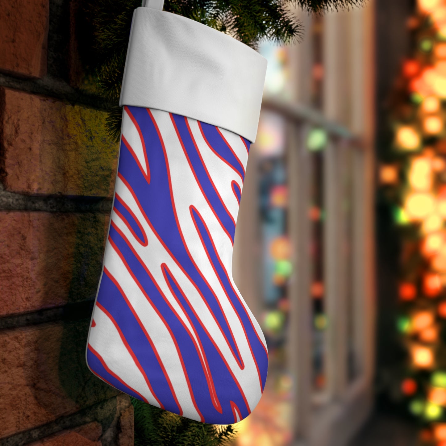 Zubaz Holiday Stocking