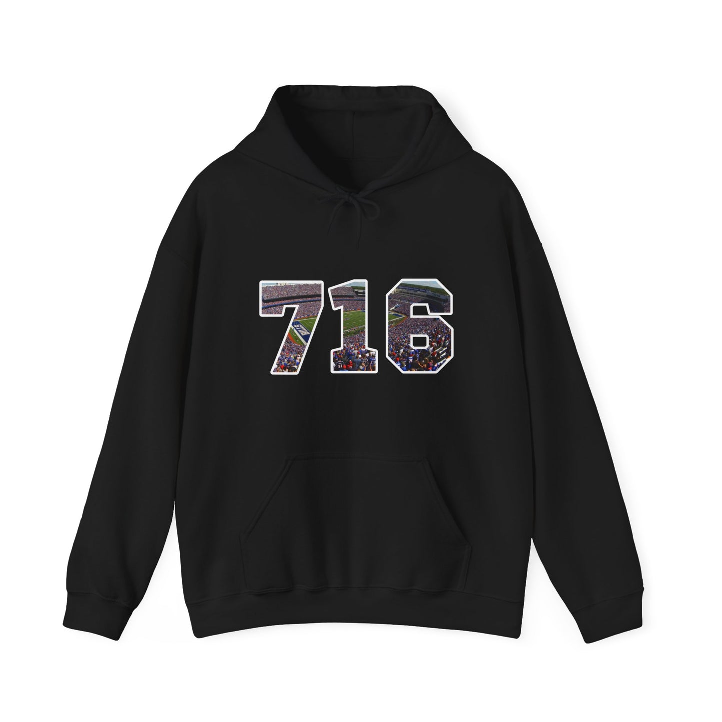 716 Buffalo Bills Stadium Unisex Heavy Blend™ Hooded Sweatshirt