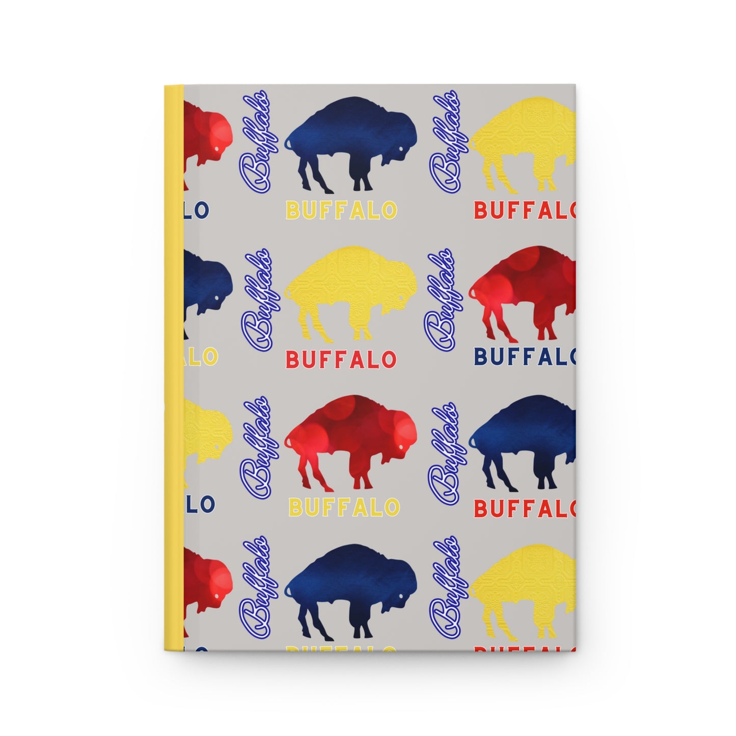 Buffalove Stampede 6" x 9" 150 Page (75 sheets) white lined paper Hardcover Journal