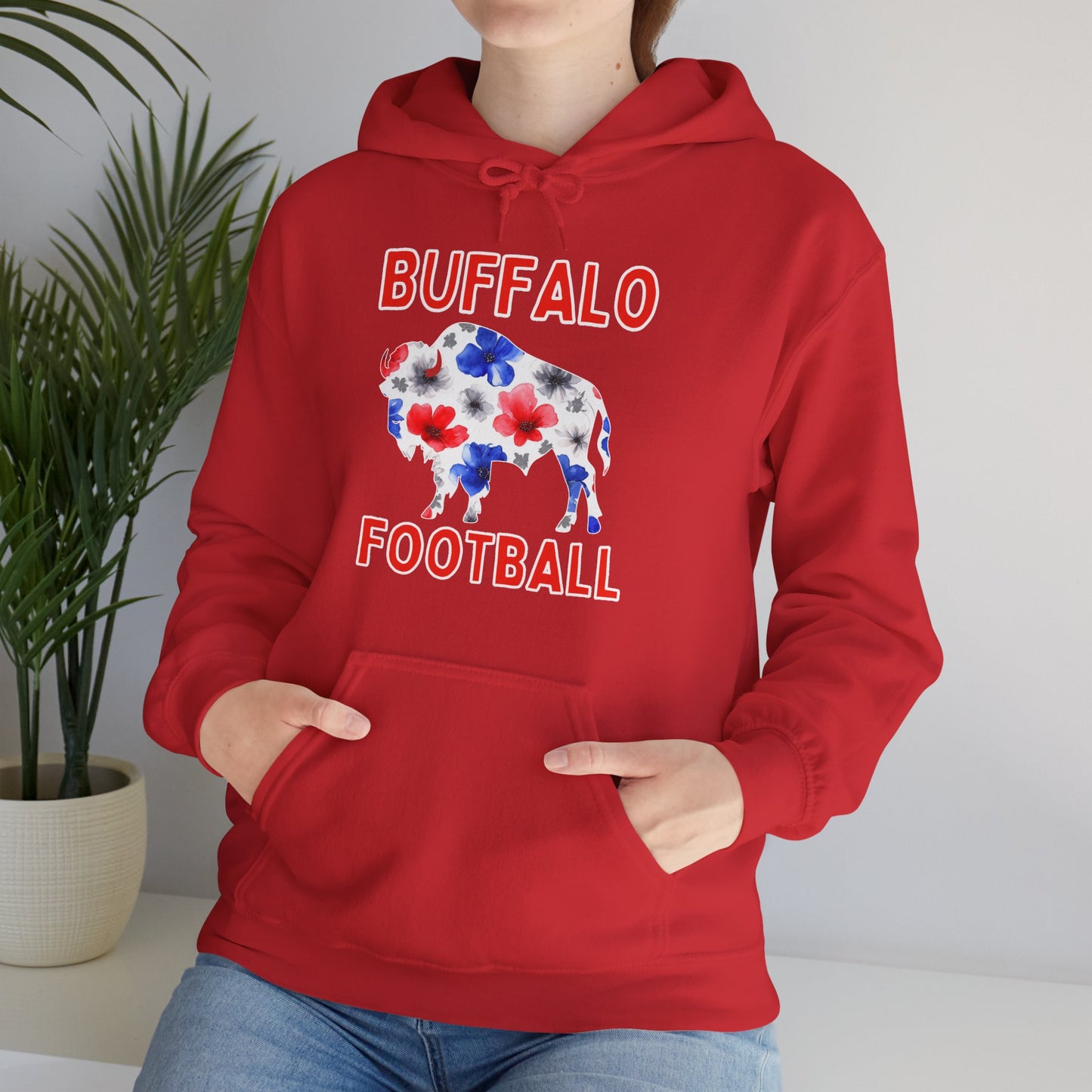 716 Buffalo Sports Fanatic Unisex Heavy Blend™ Hooded Sweatshirt