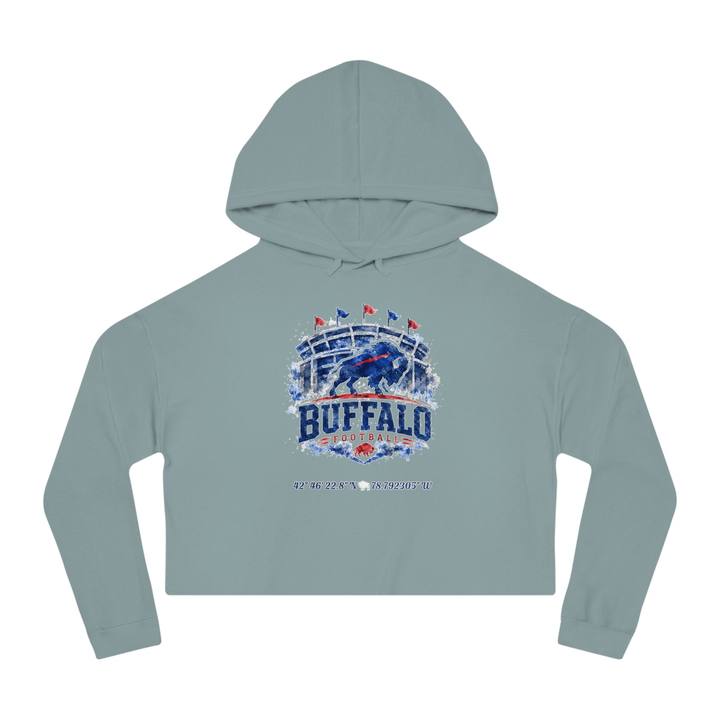 MASTER Women’s  Cropped Hooded Sweatshirt