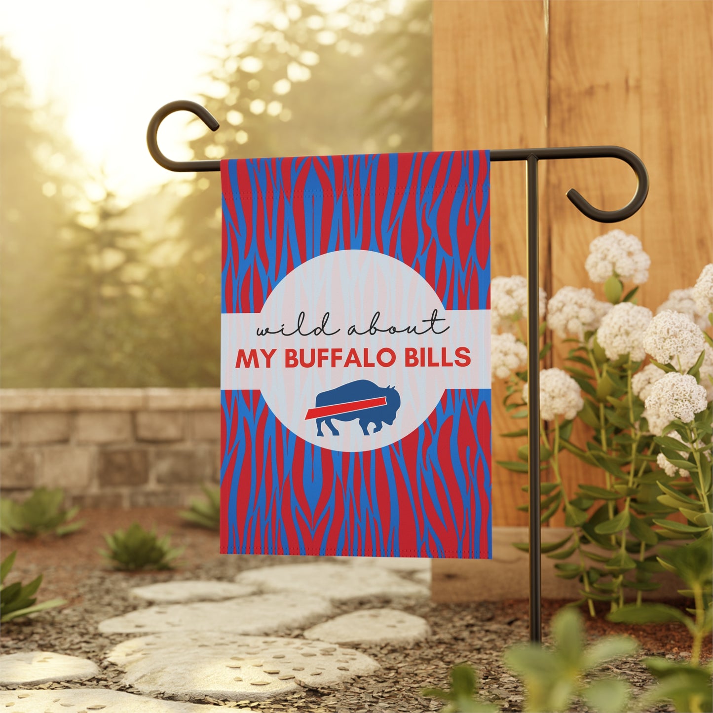 Wild About Buffalo Garden Flags Design #7