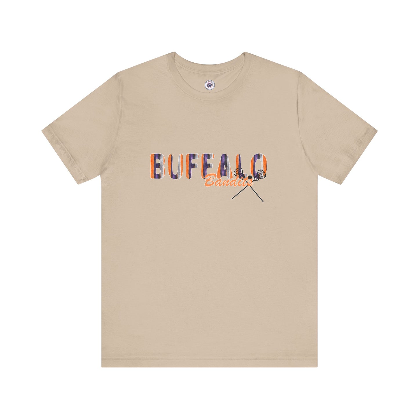 Bandits Watercolor Buffalo Unisex Short Sleeve Tee