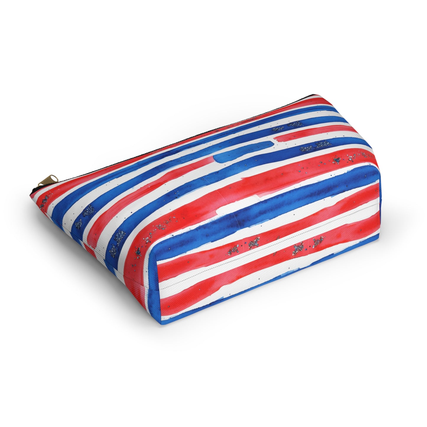 Buffalo Bills Watercolor Striped Accessory Pouch w T-bottom