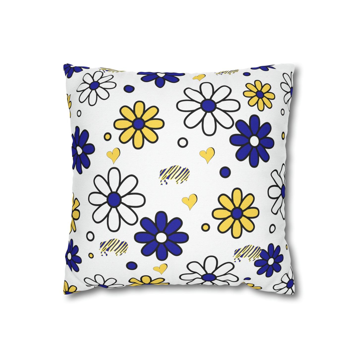 Sabres Flower Power Pillow Case