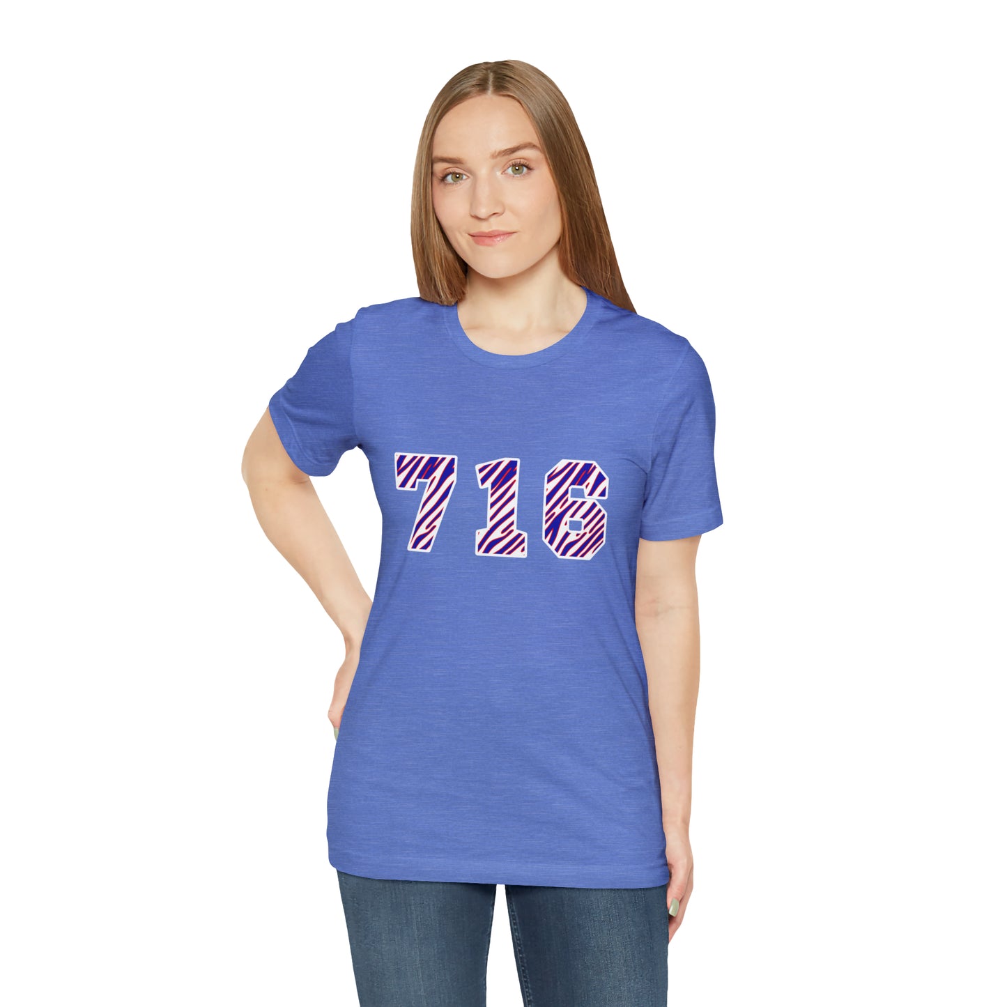 716 Buffalo Bills Zubaz Print T-Shirt